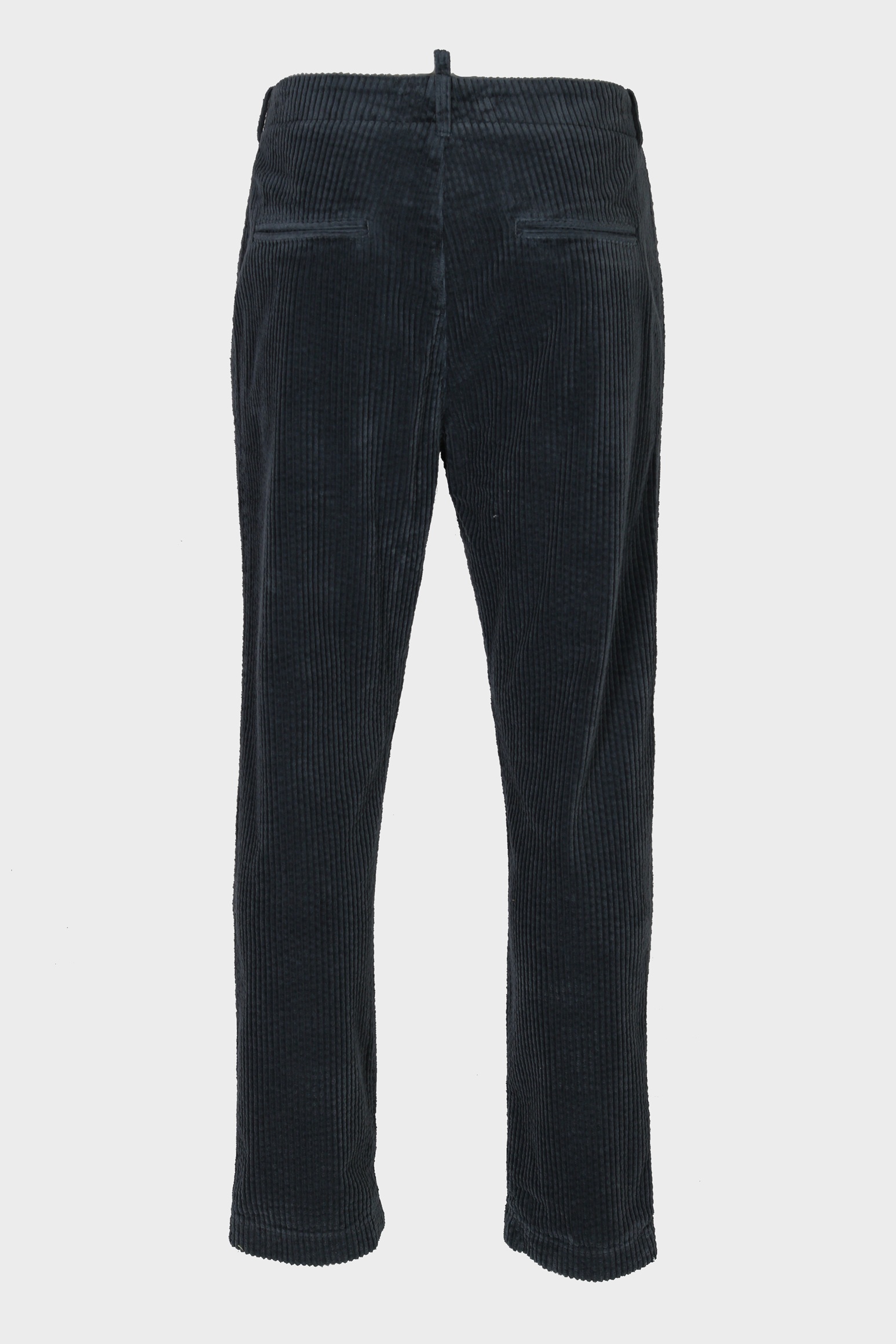 HANNES ROETHER Corduroy Pant in Blue Grey
