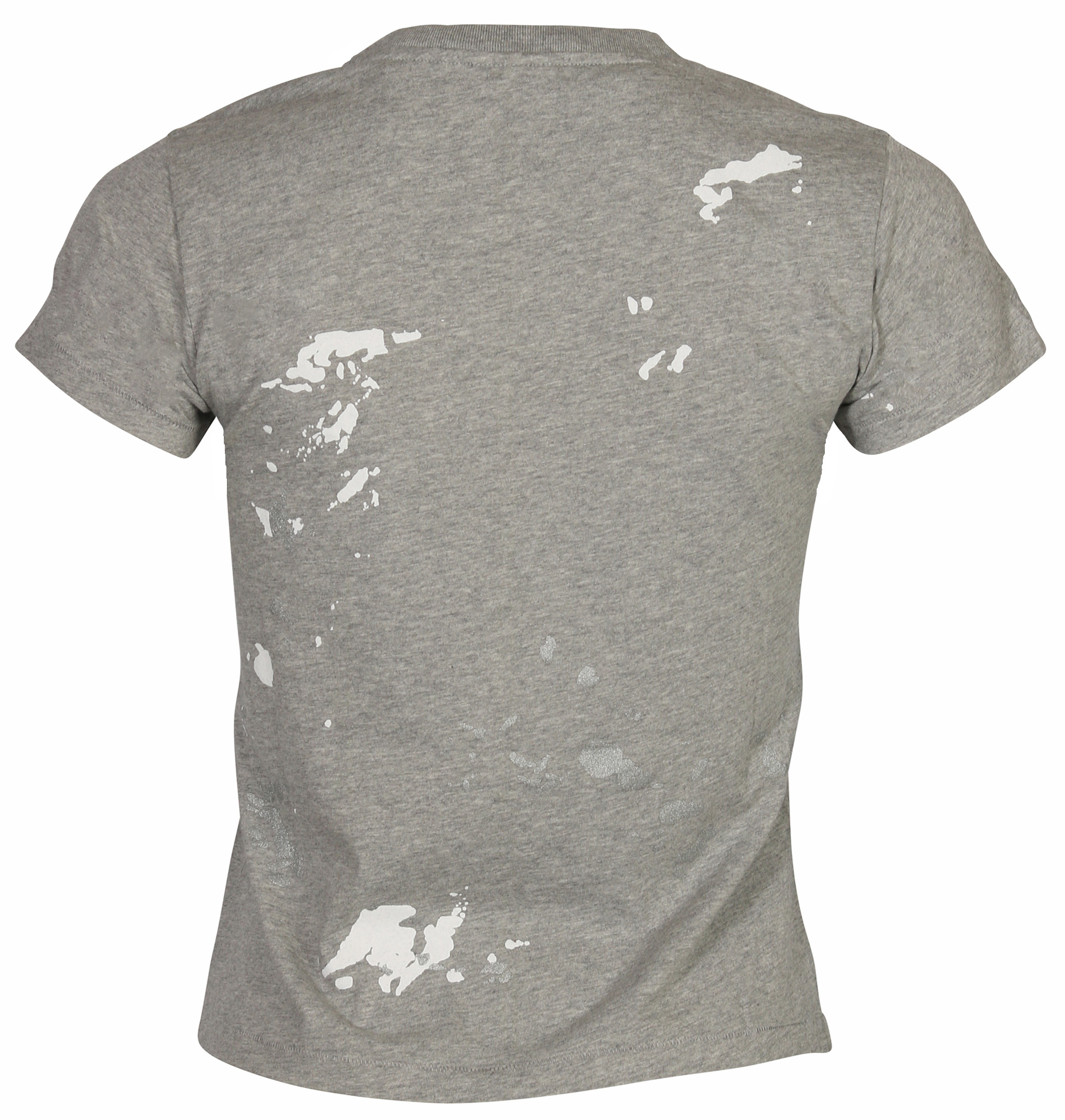 Helmut Lang T-Shirt Painter Grey Printed
