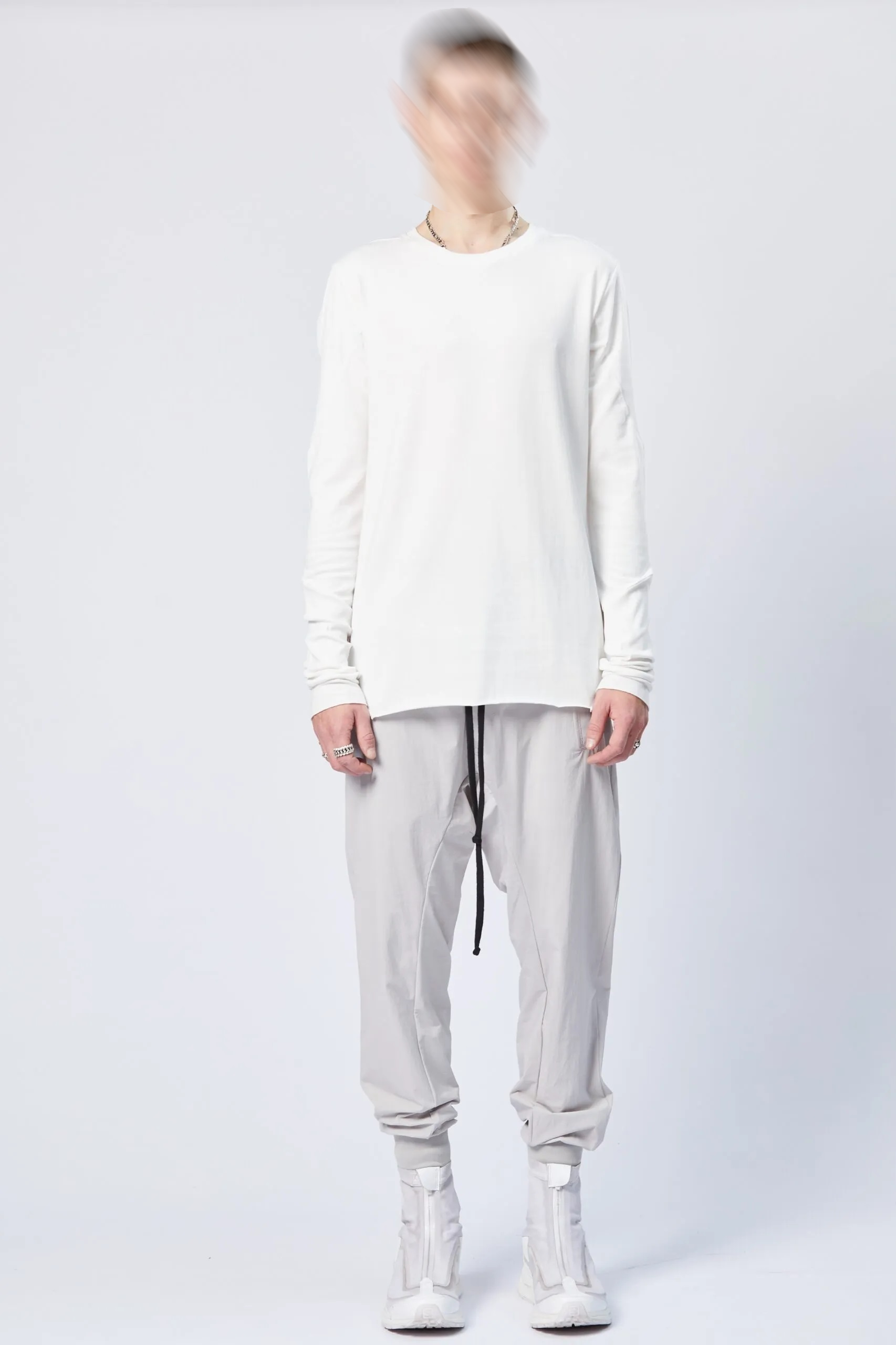 THOM KROM Longsleeve in Off White S