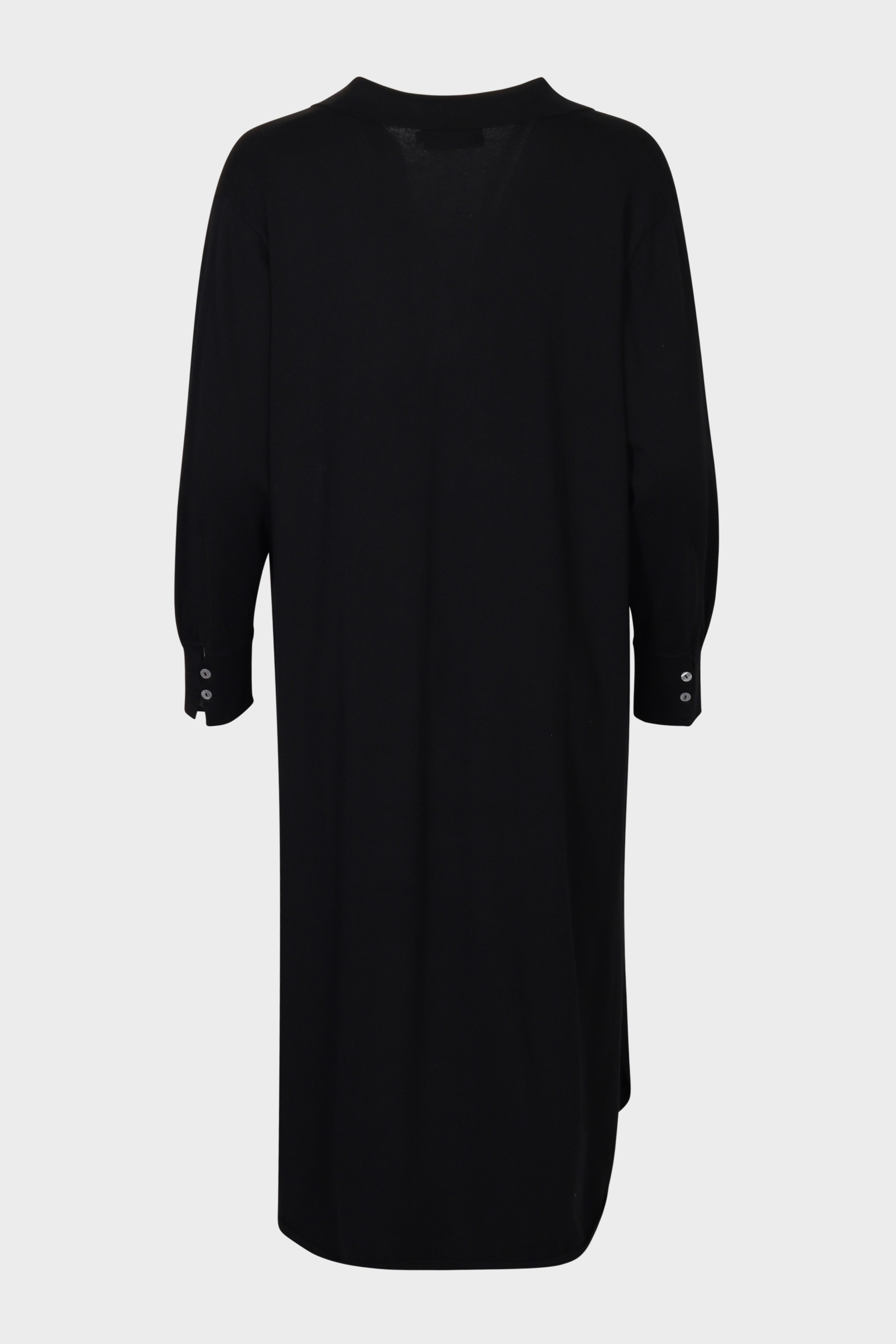 FLONA Cotton/ Cashmere Knit Dress in Black M