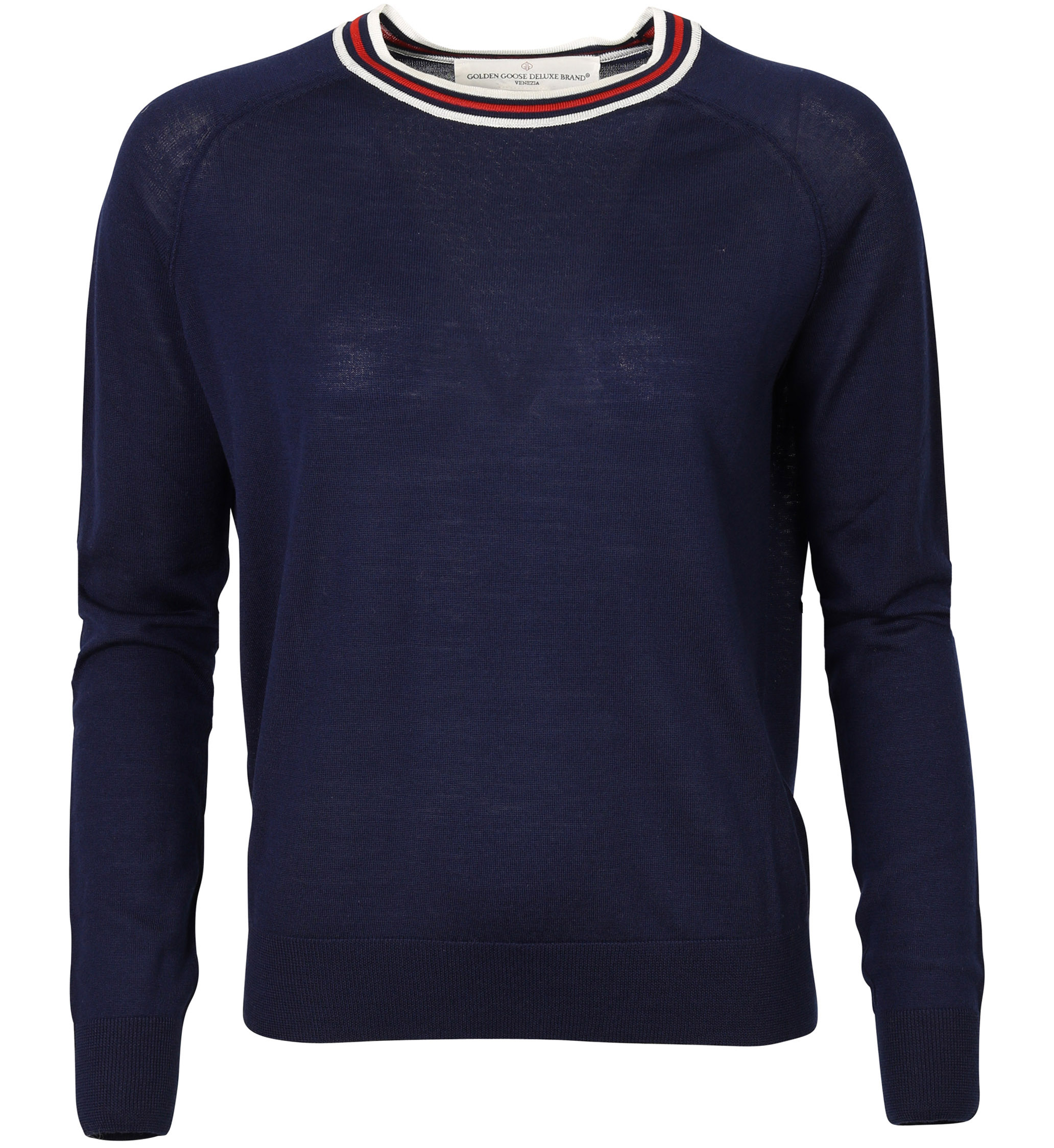Golden Goose Round Neck Sweater Navy