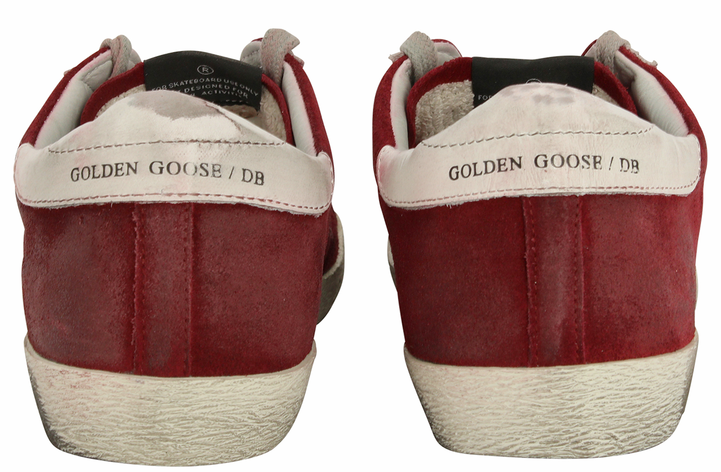 Golden Goose Superstar Burgundy Suede