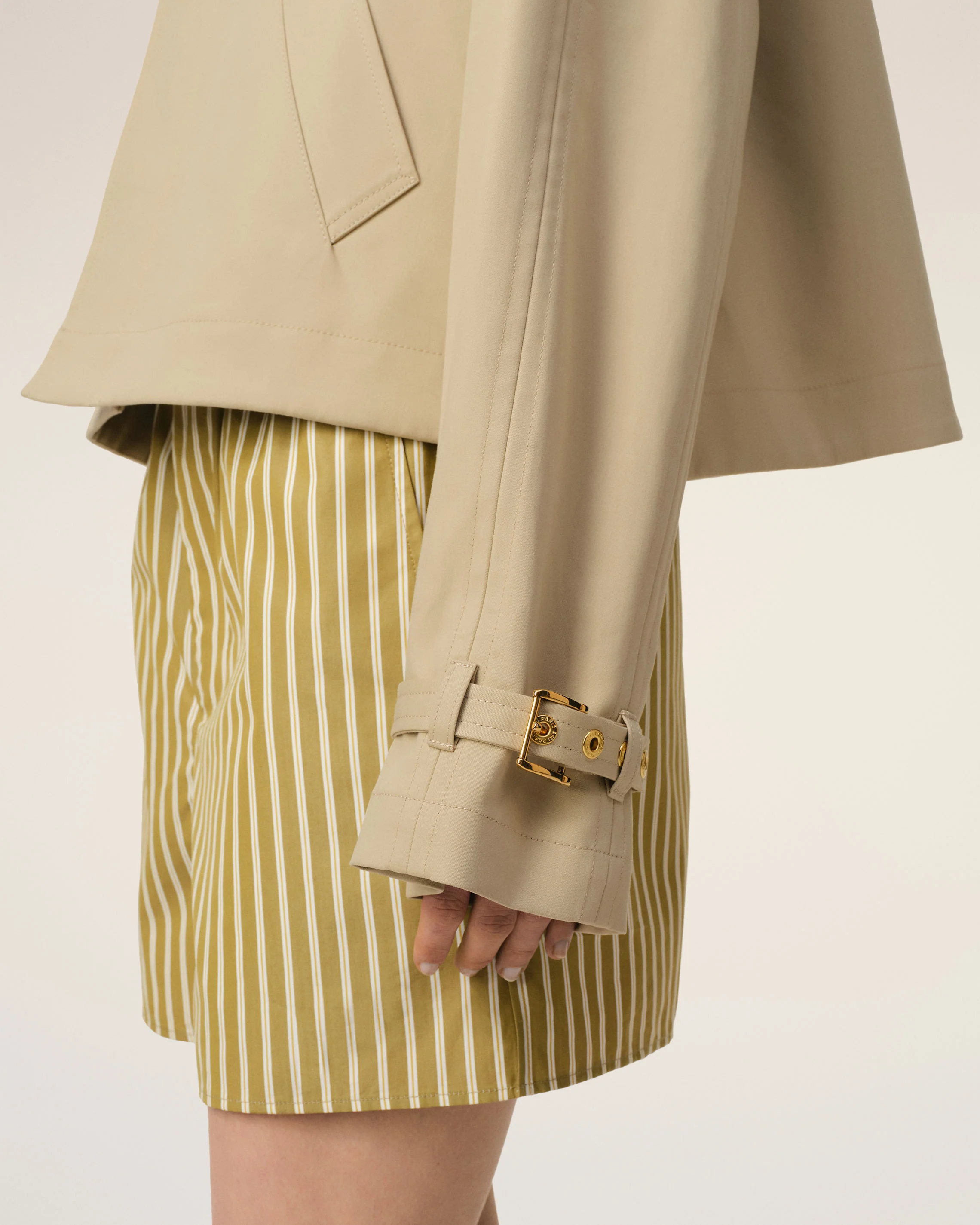 AMI PARIS Buttoned Jacket in Ginger/Ash