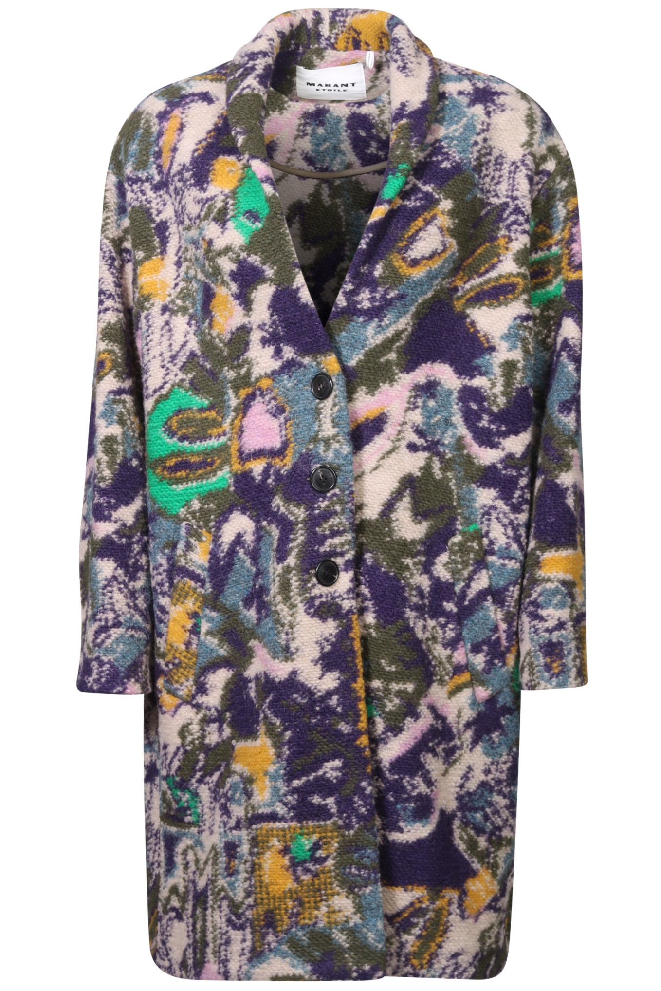 ISABEL MARANT ÉTOILE Sharon Coat in Violet