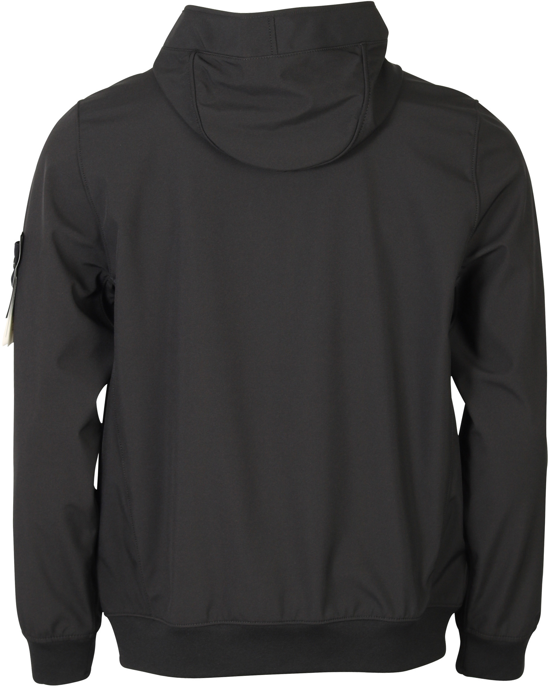 Stone Island Hooded Softshell Jacket Black L