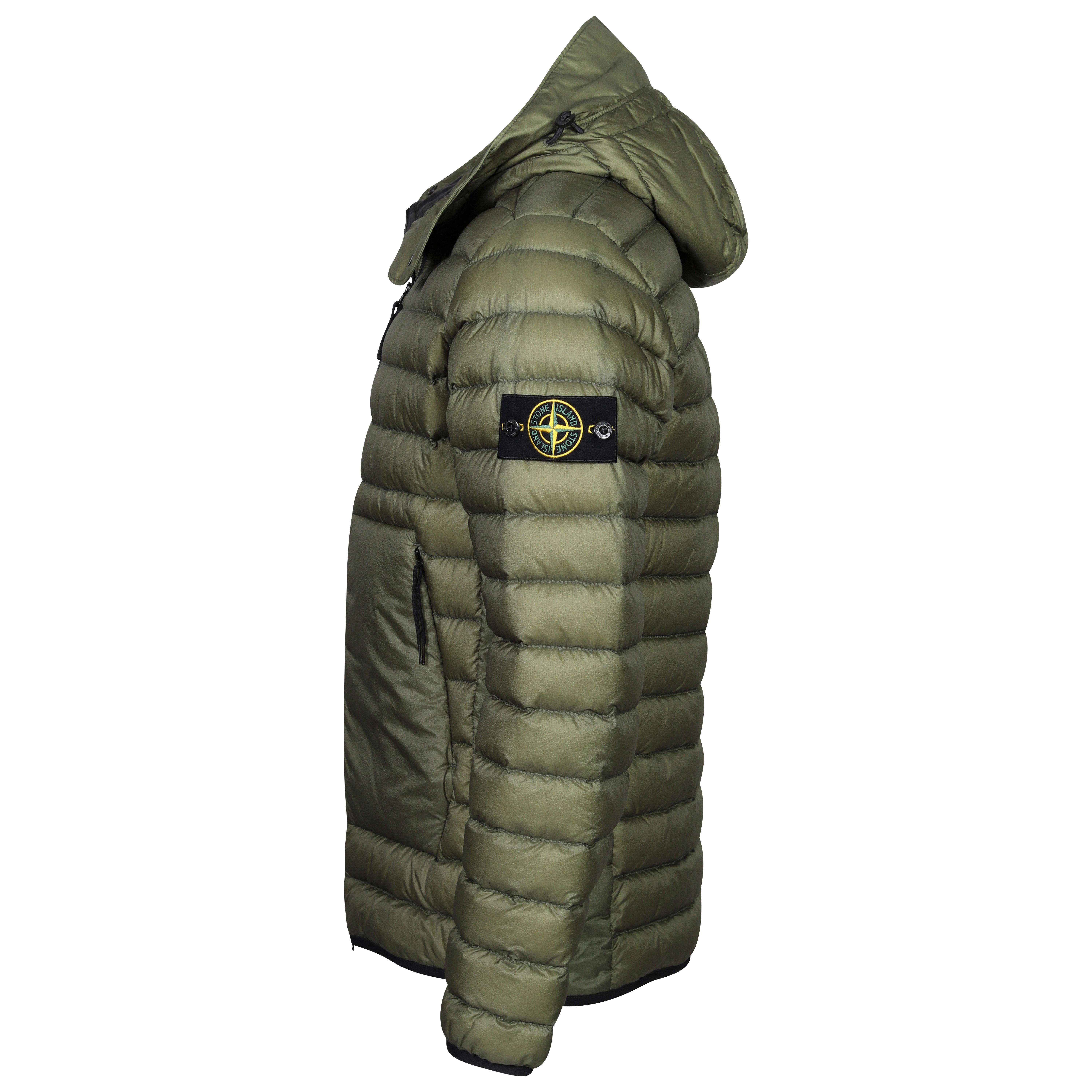 Stone Island Down Jacket in Olive M