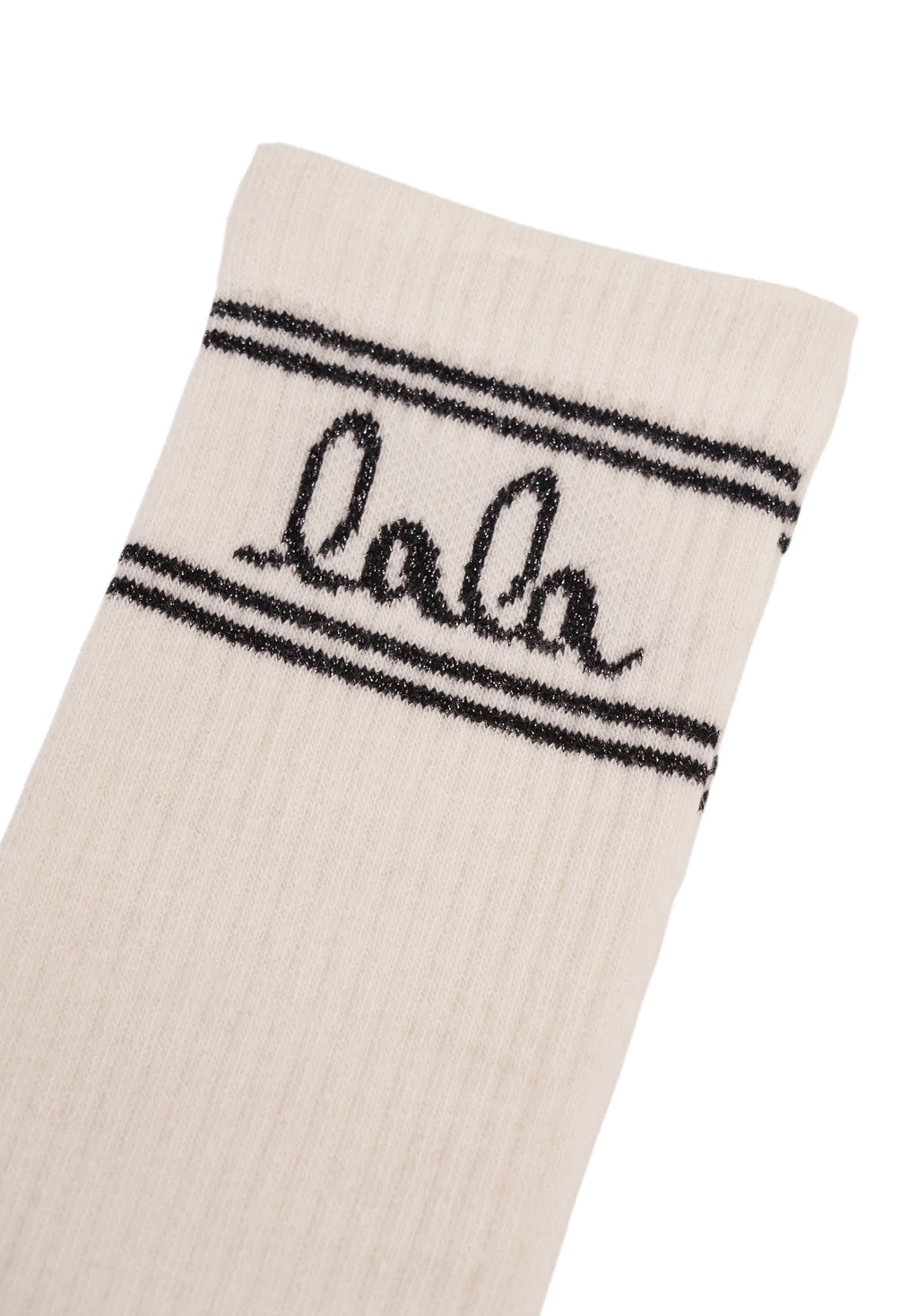 Lala Berlin Socks Alja in White 40-42