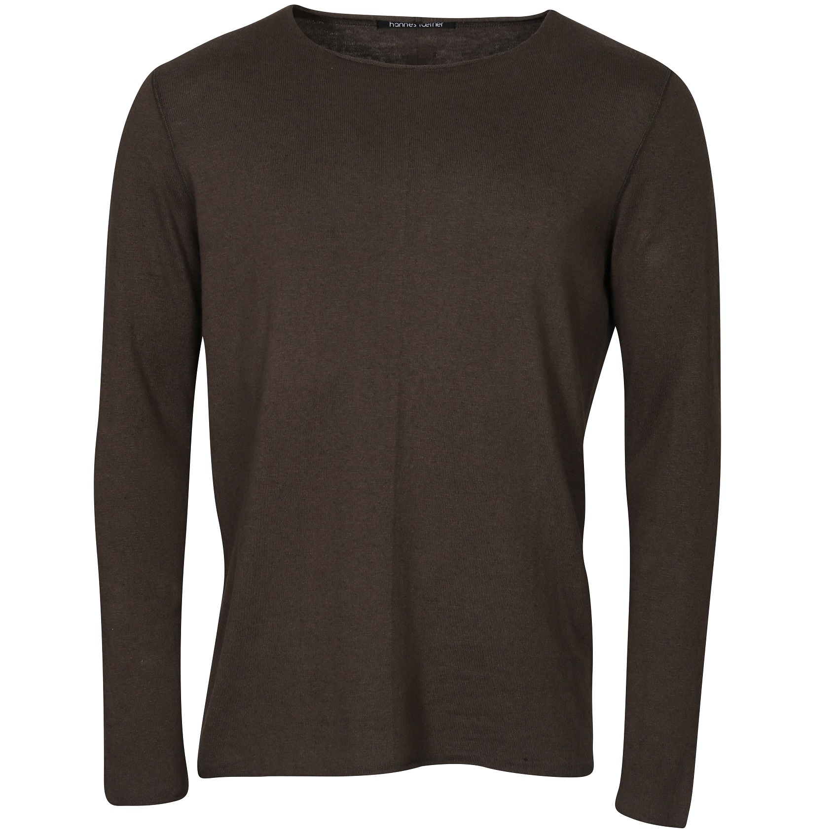 HANNES ROETHER Knit Sweater in Brown