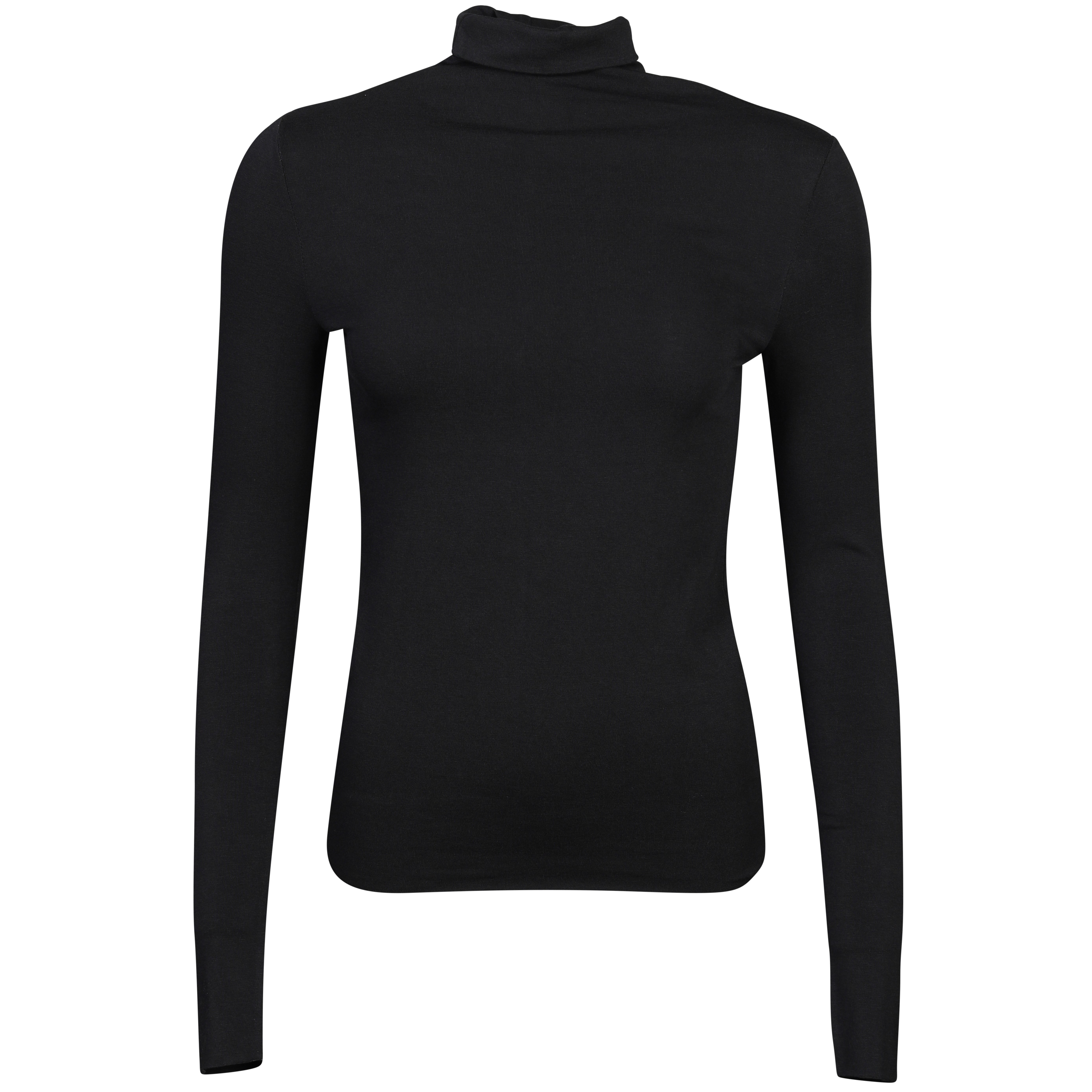 Thom Krom Turtleneck Longsleeve in Black