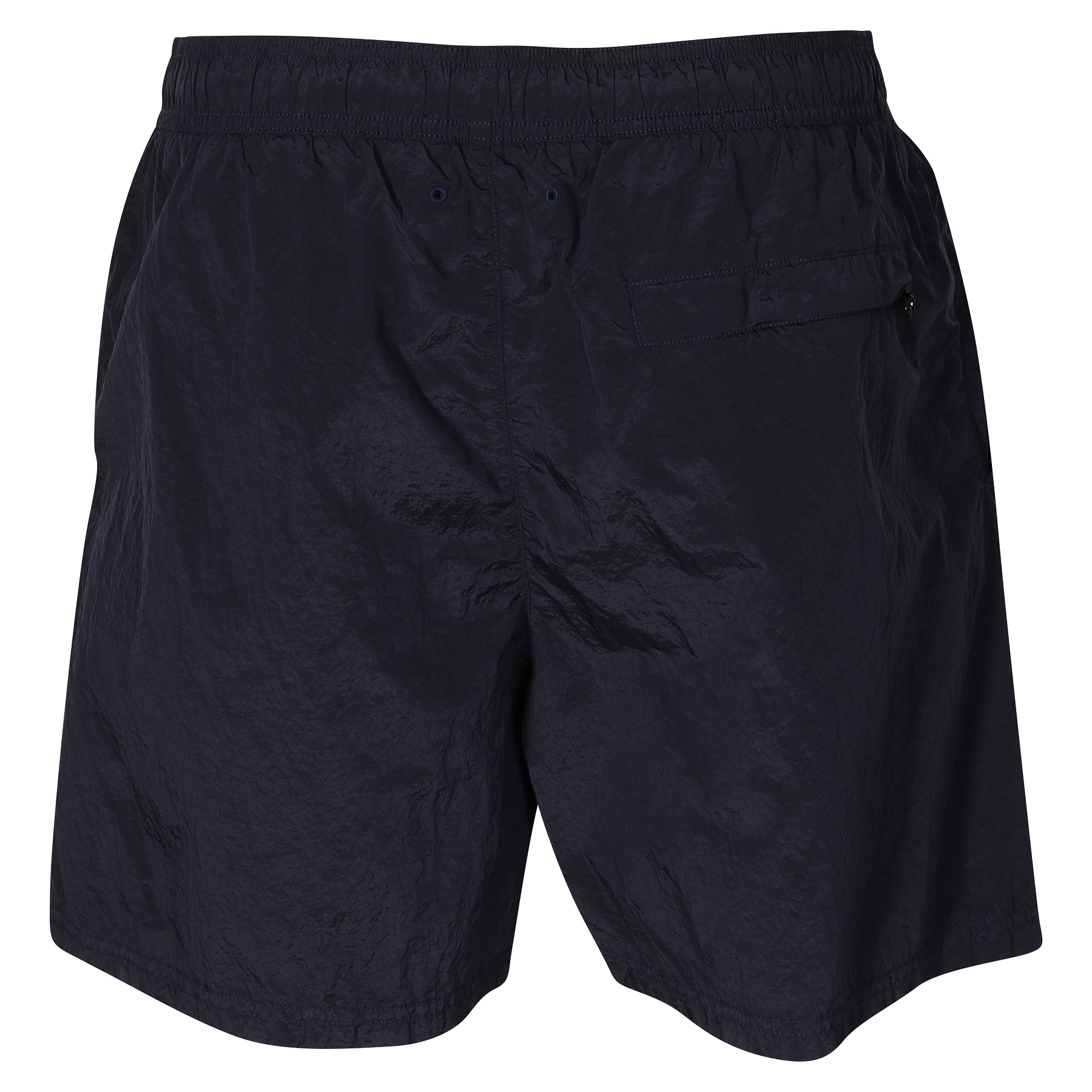 STONE ISLAND Shiny Swim Shorts in Navy Blue XL