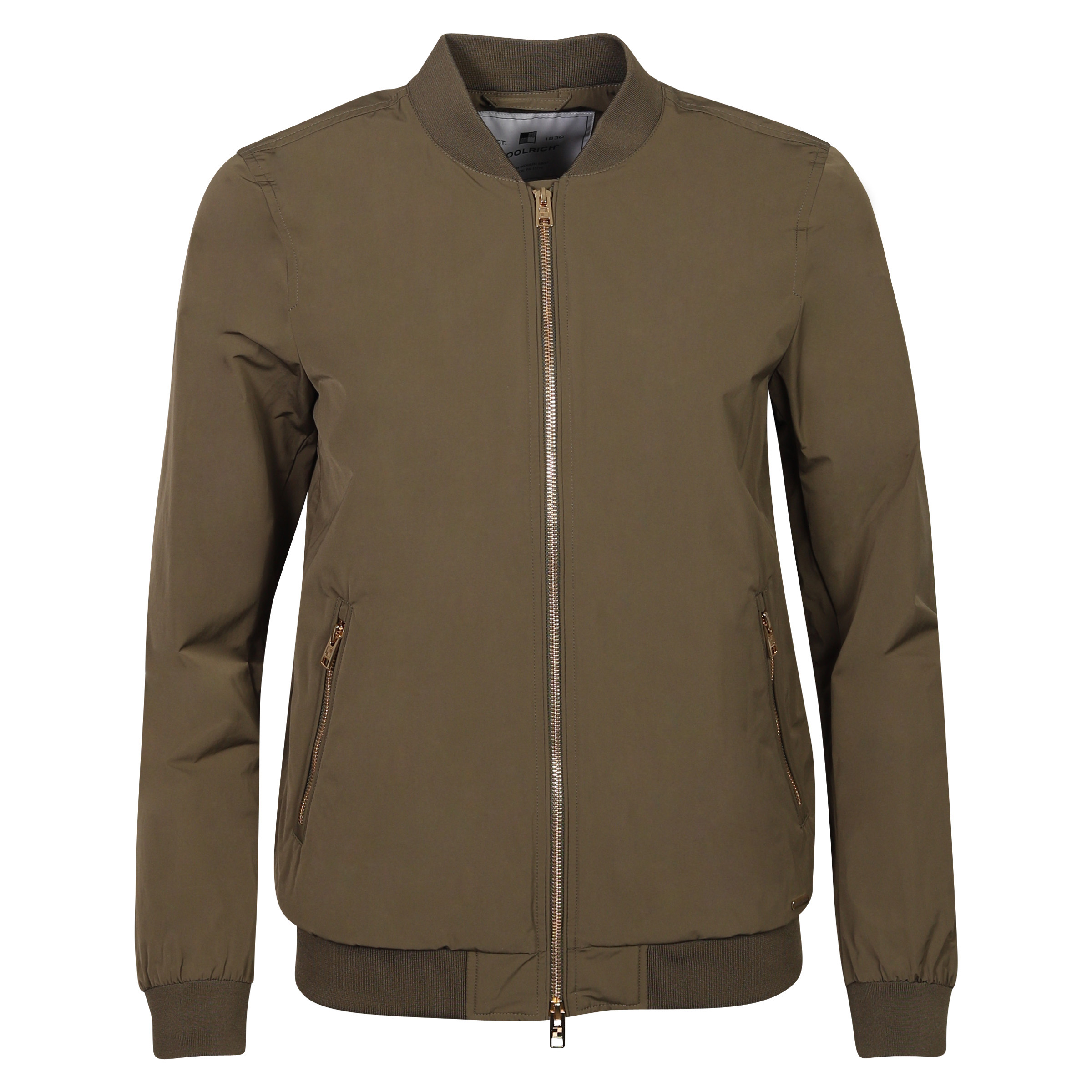 Woolrich Bomber Jacket Charlotte Olive