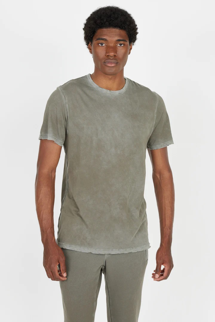 Cotton Citizen Classic Crew Neck T-Shirt in Vintage Taupe M
