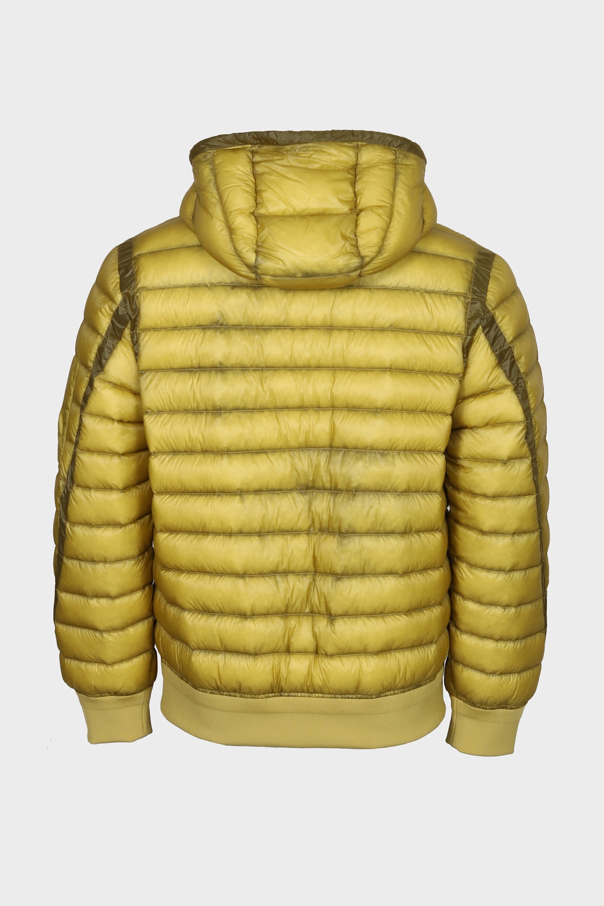 C.P. COMPANY D.D. Shell Hodded Light Down Jacket in Antique Moss