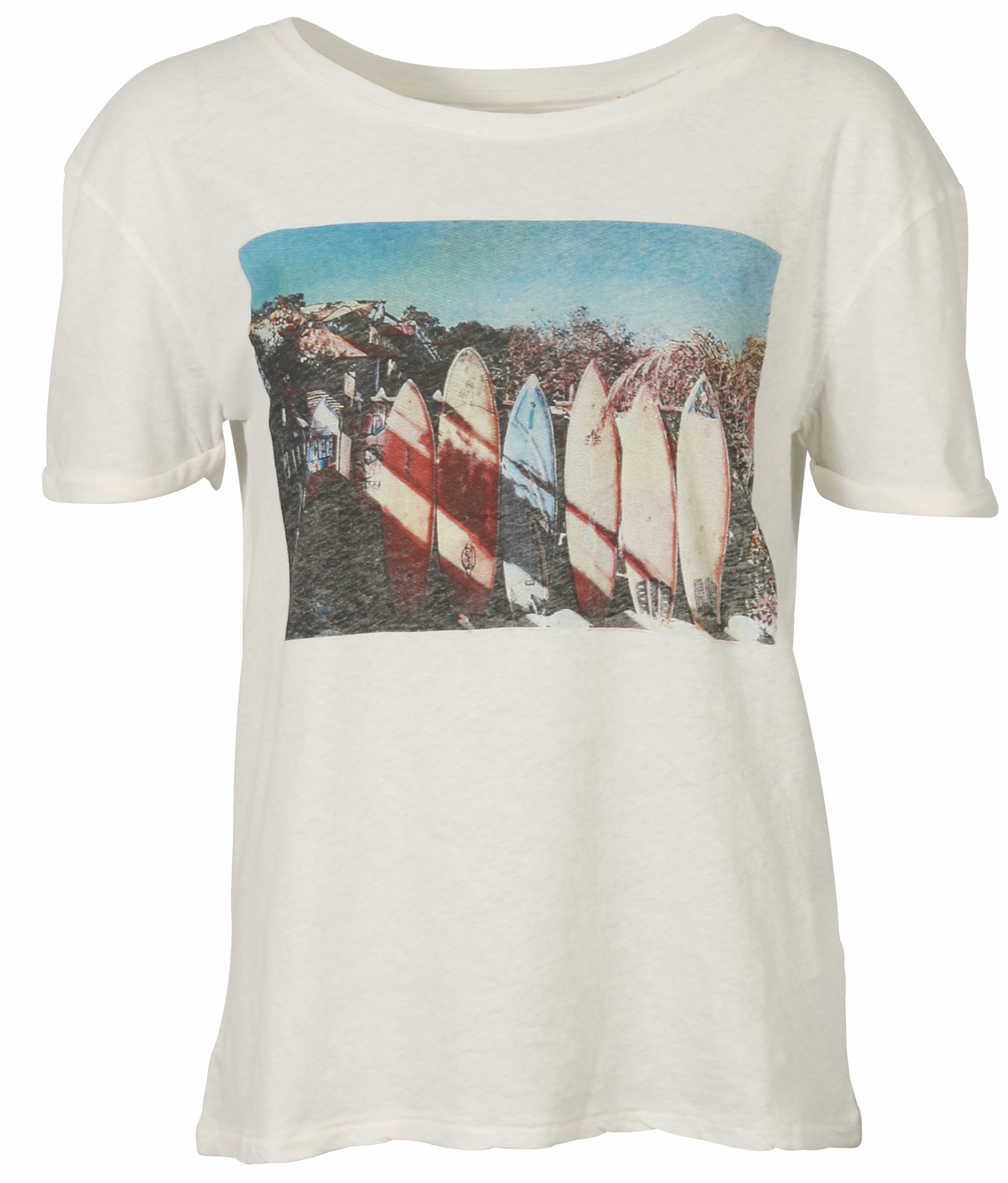 June7.2 T-Shirt Arizona Offwhite Printed