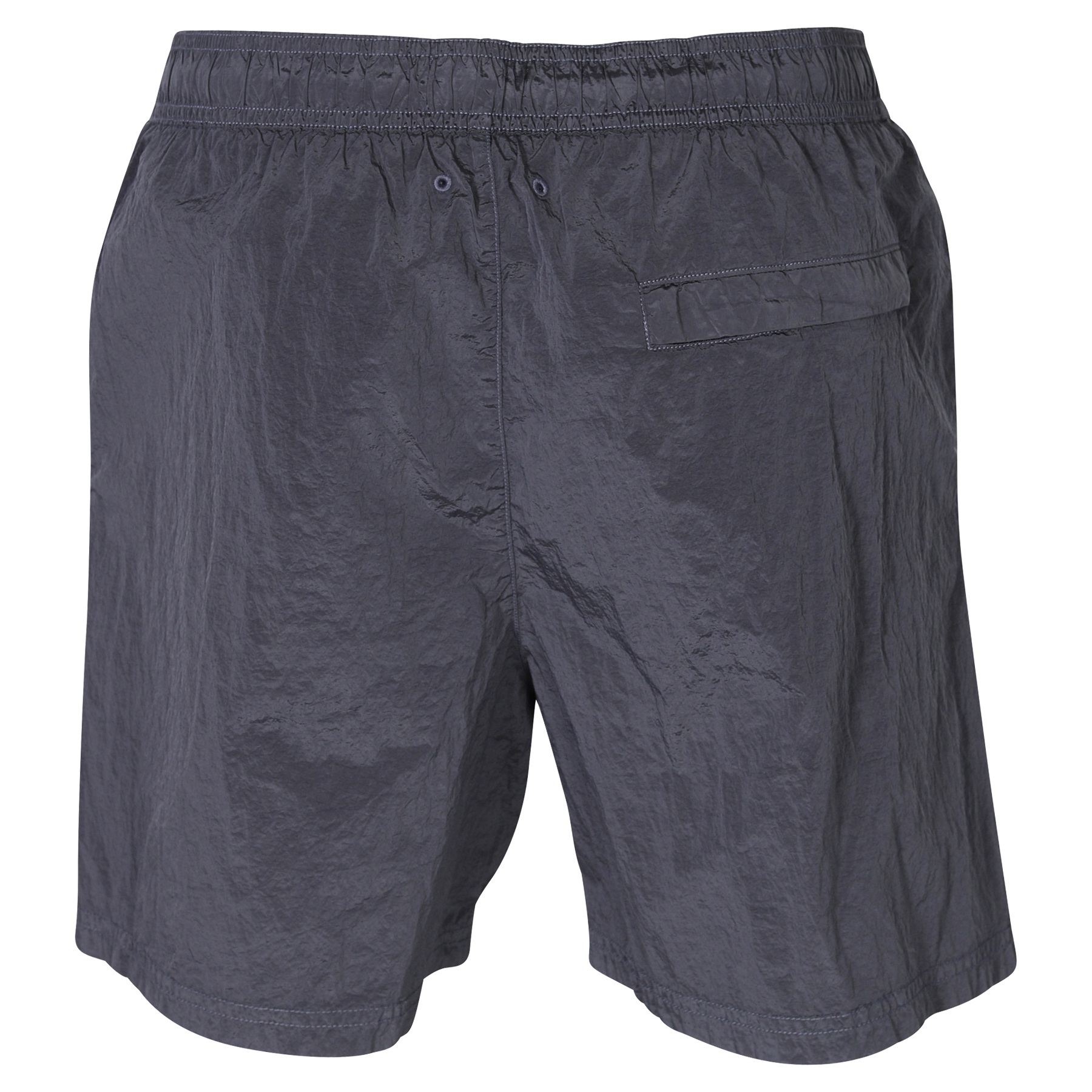 STONE ISLAND Shiny Swim Shorts in Dark Grey 2XL