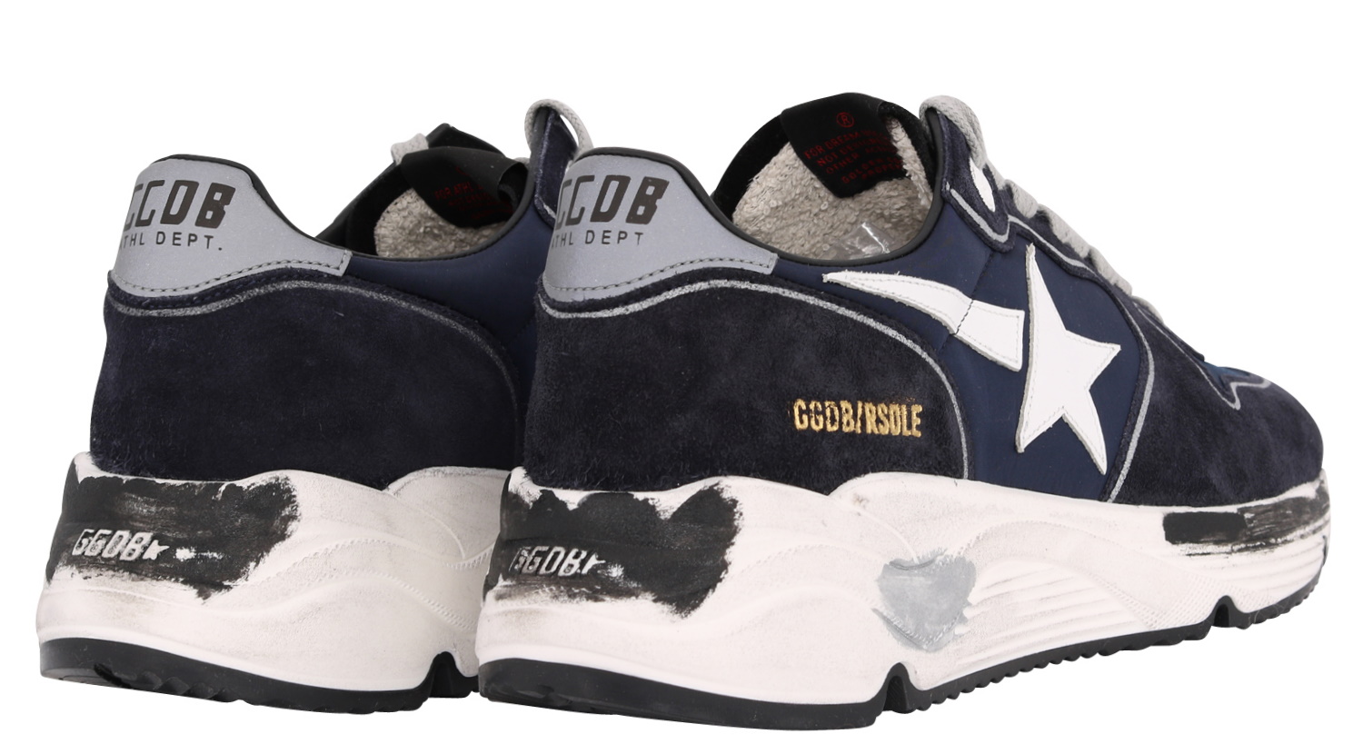 Golden Goose Sneaker Running Blue White Star