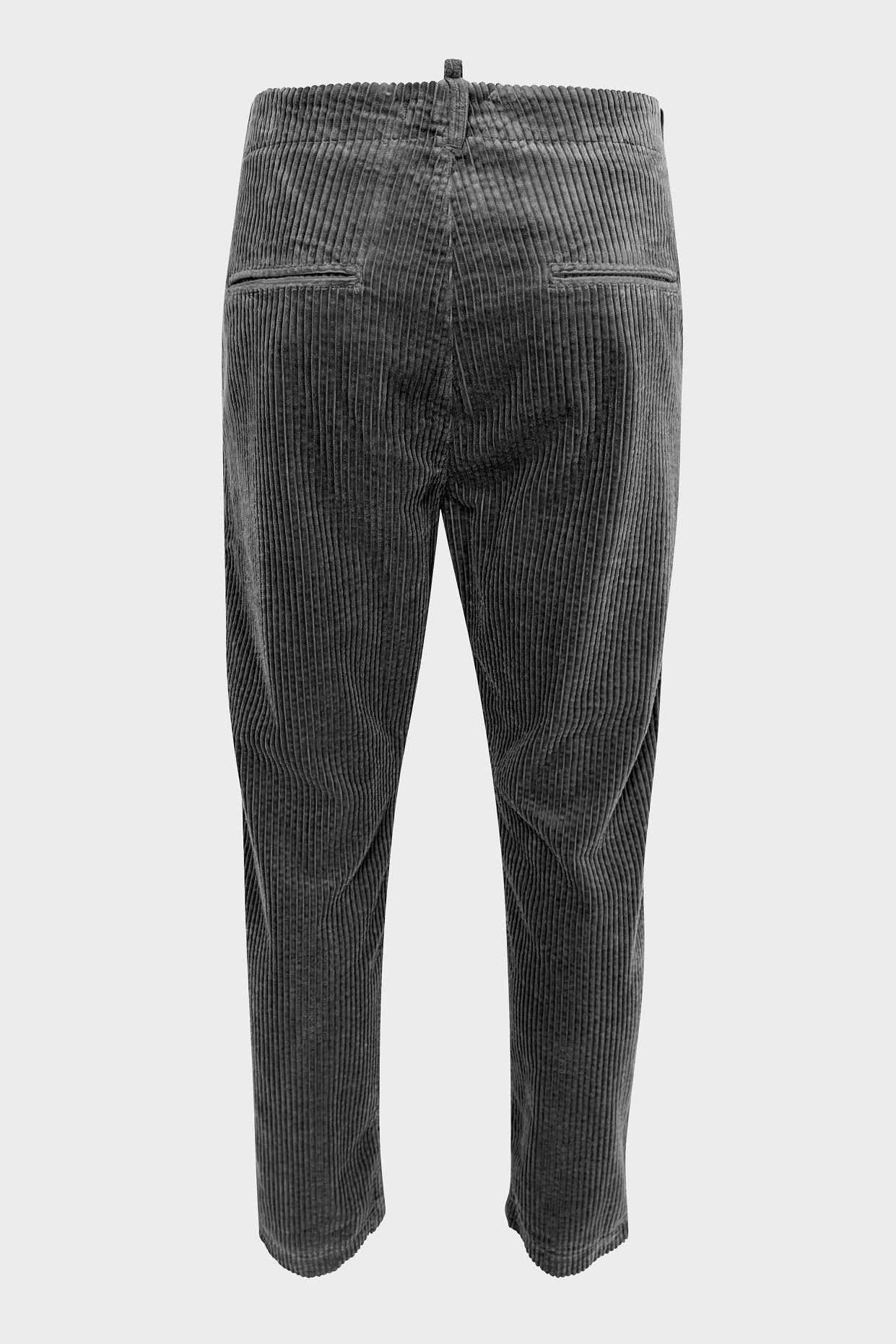 HANNES ROETHER Corduroy Pant in Grey