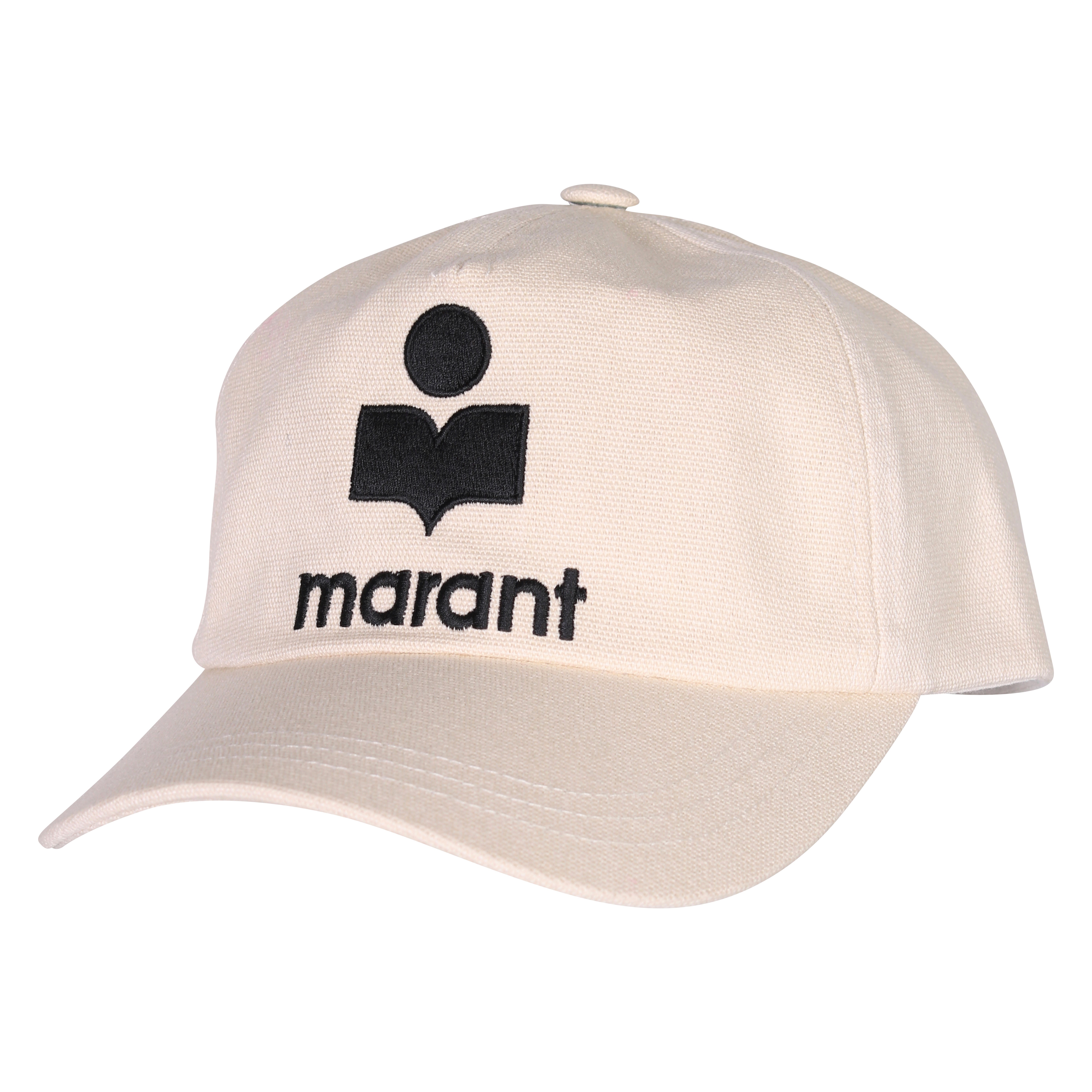 Isabel Marant Cap Tyronyh in Ecru/Black