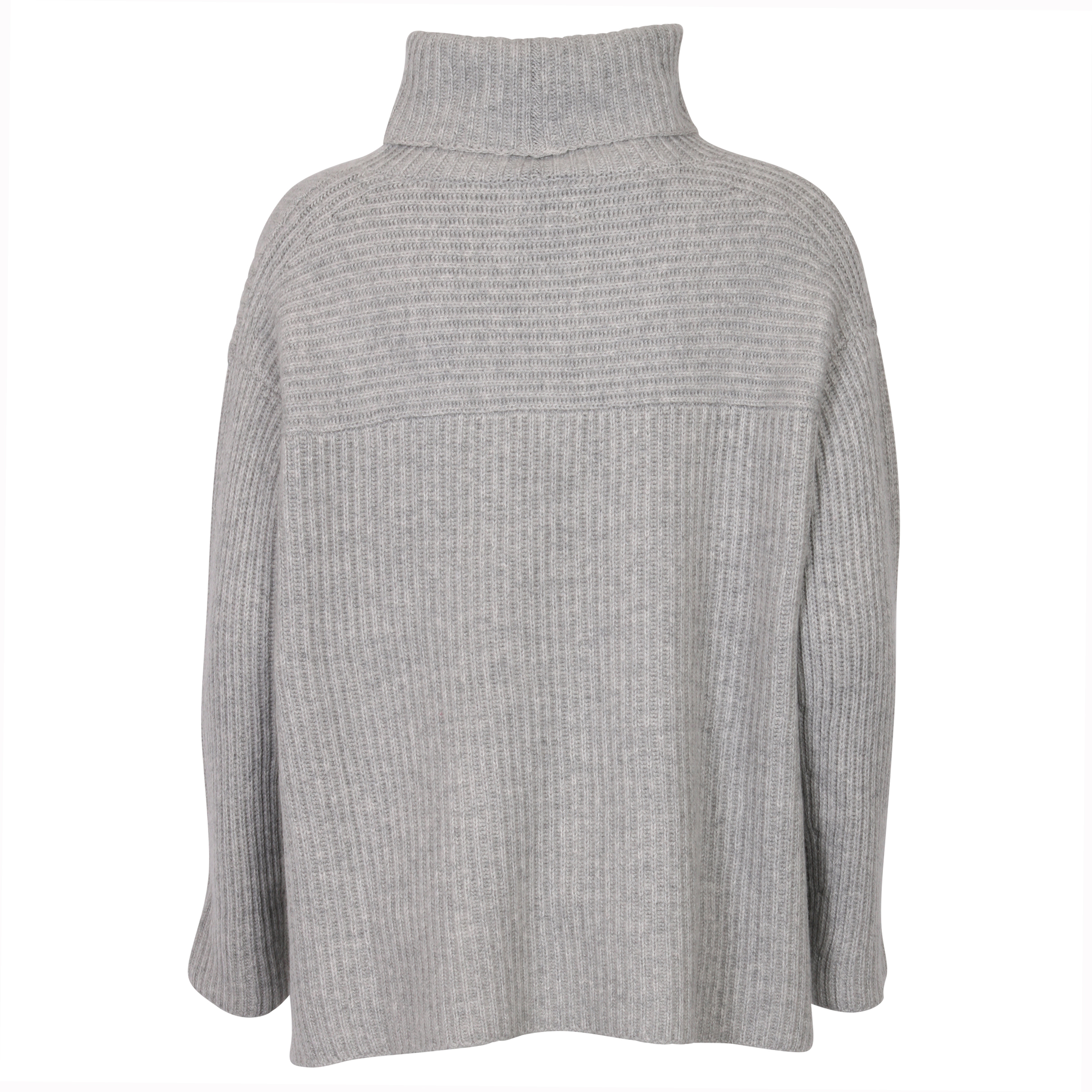 Le Kasha Oversize Sweater Turtle Neck hellgrau