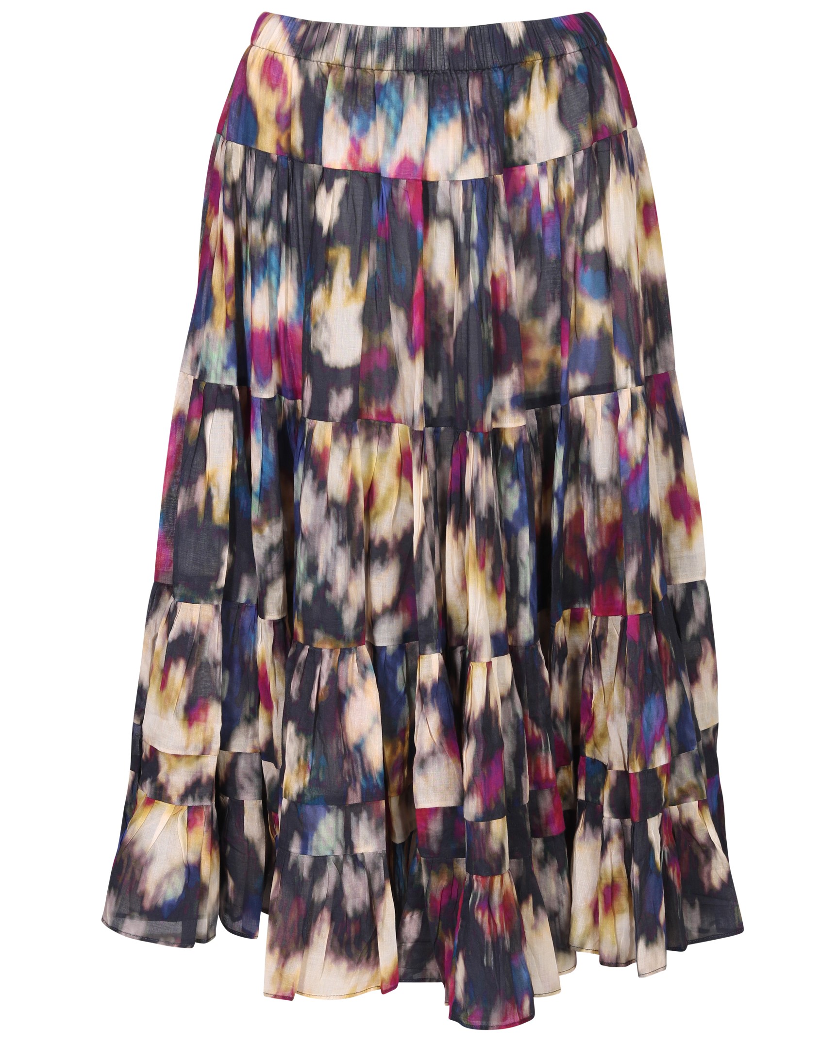 ISABEL MARANT ÉTOILE Elfa Skirt in Ochre/Black