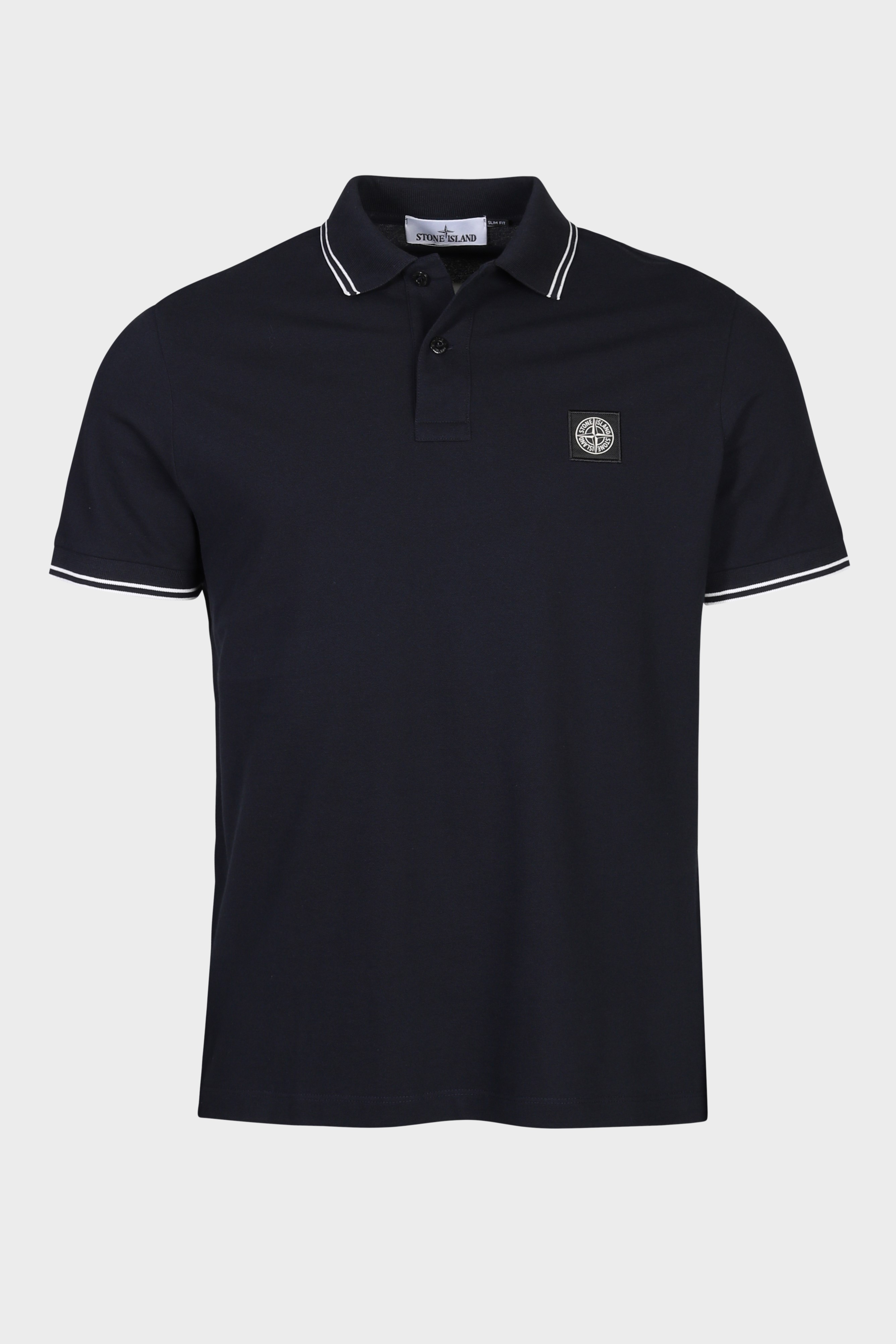 STONE ISLAND Slim Fit Polo Shirt in Navy M