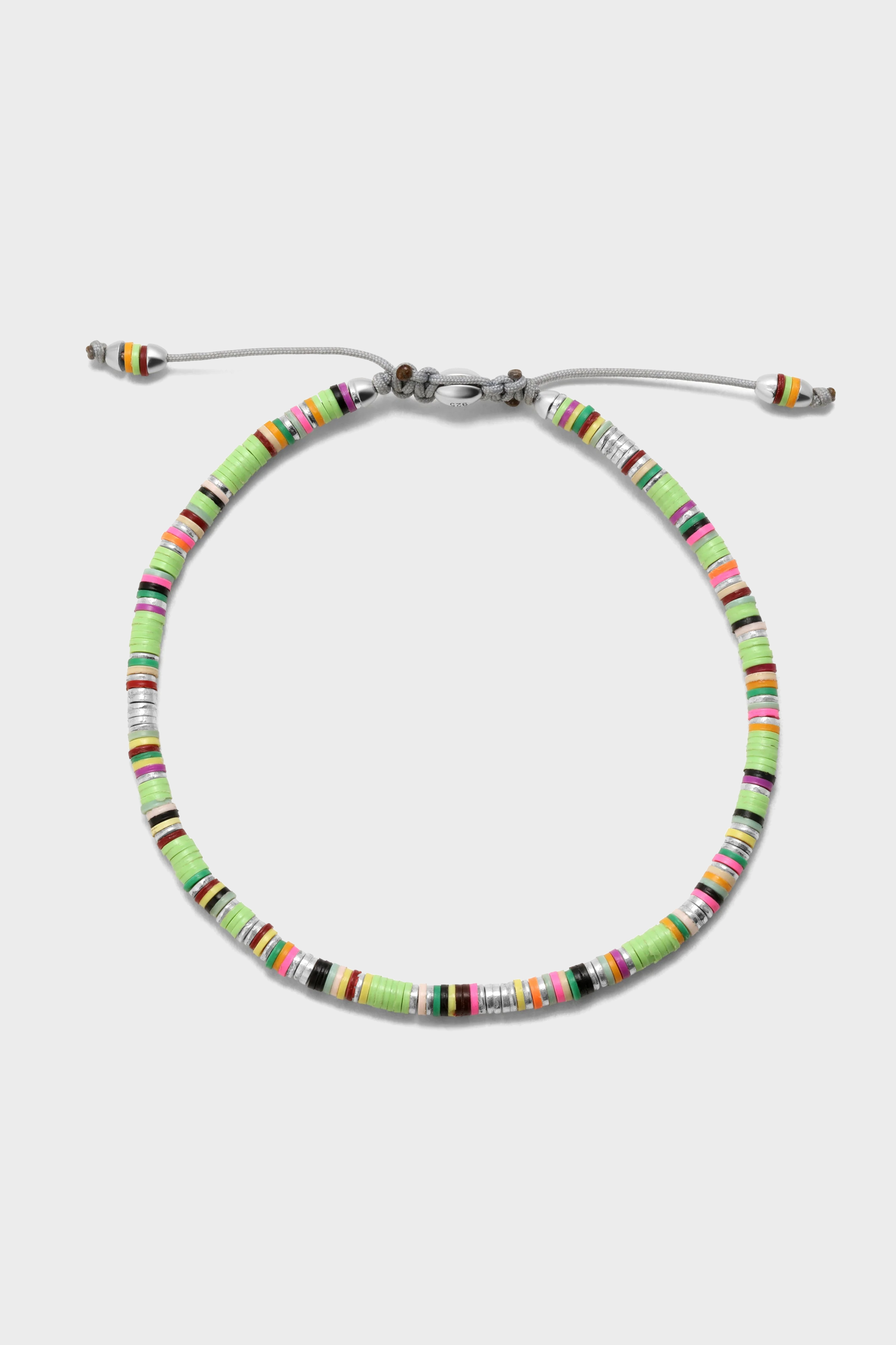 MAOR Mini Malli Bracelet in Light Green Mix XL / 8,5''