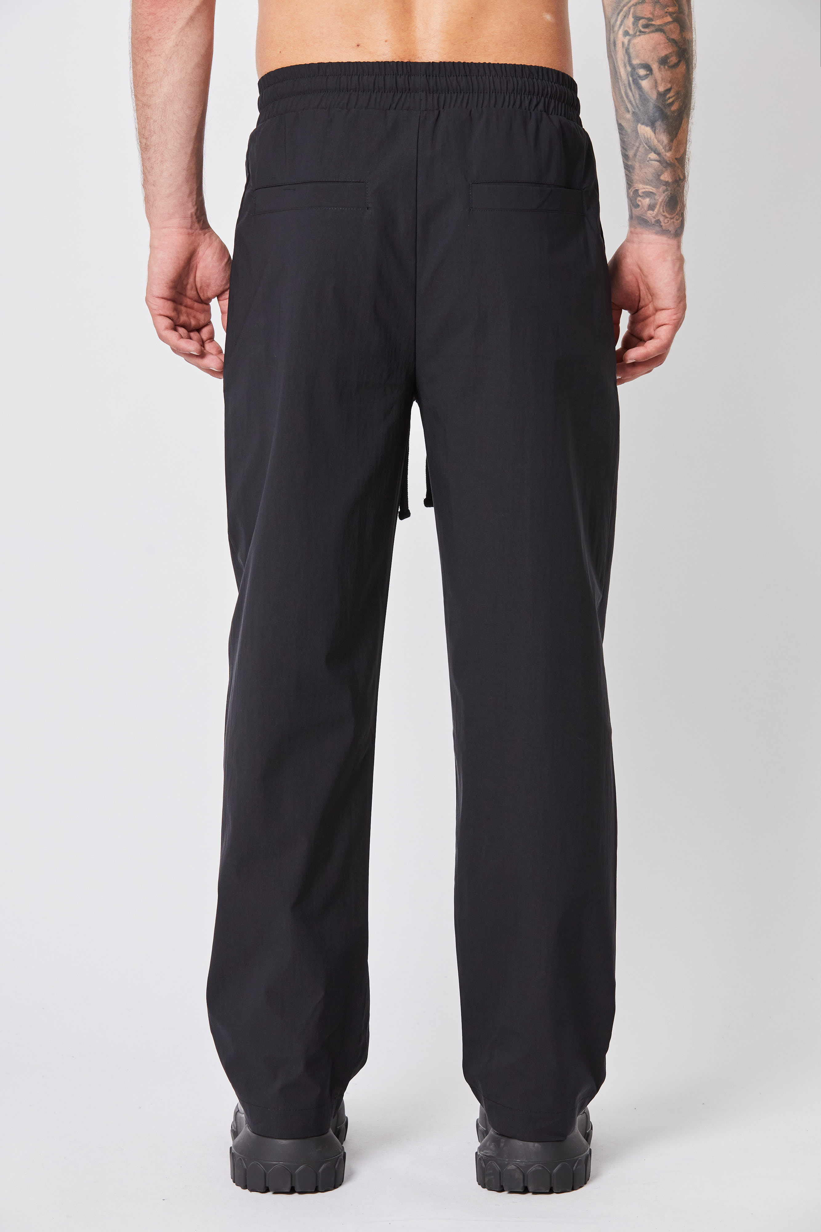 Thom Krom Wide Leg Trouser in Black