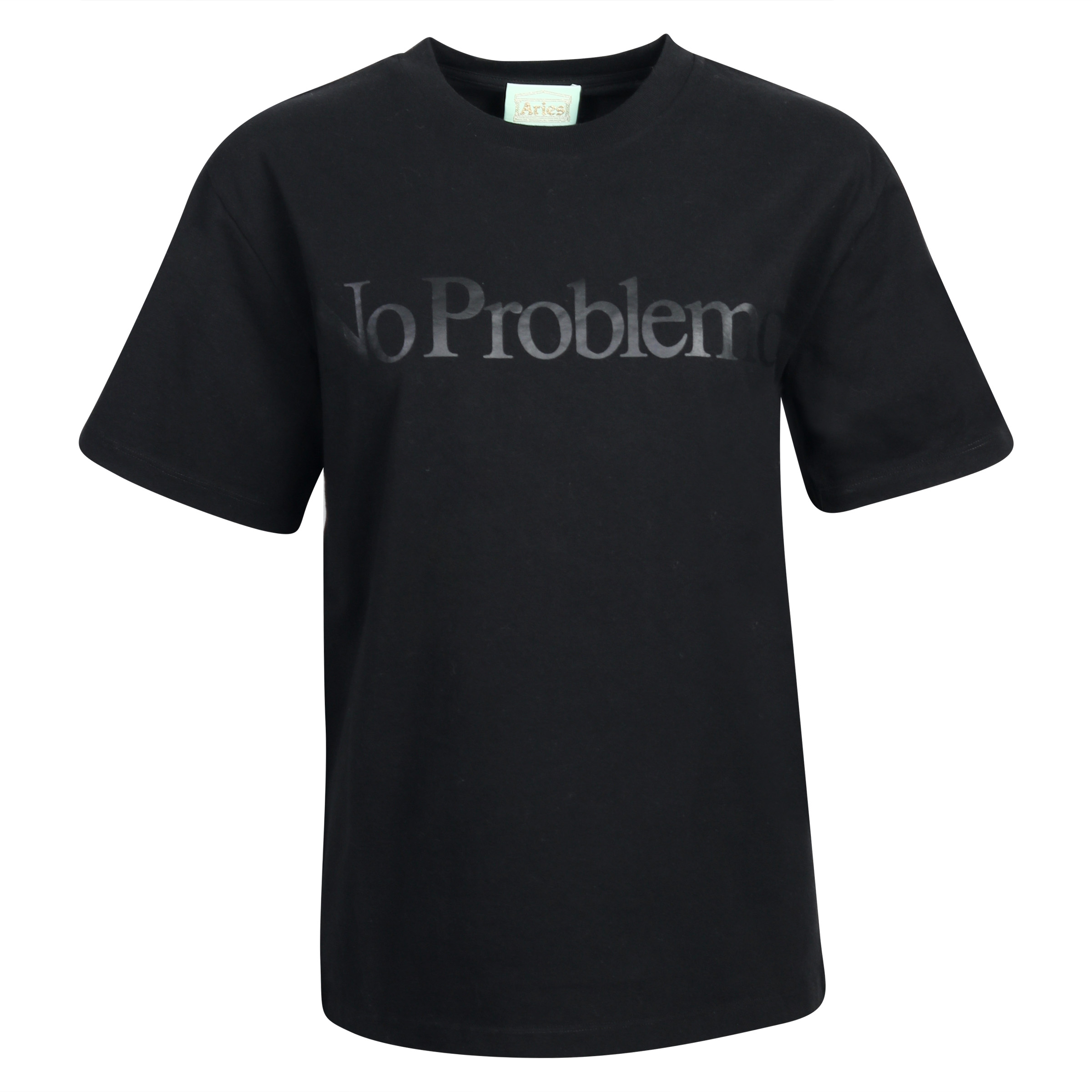 Unisex Aries Classic No Problemo T-Shirt Black
