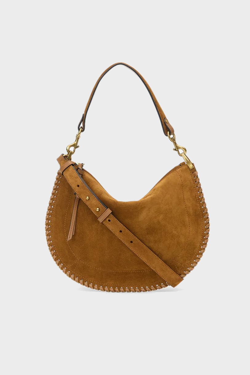 ISABEL MARANT Oskan Soft Bag in Cognac