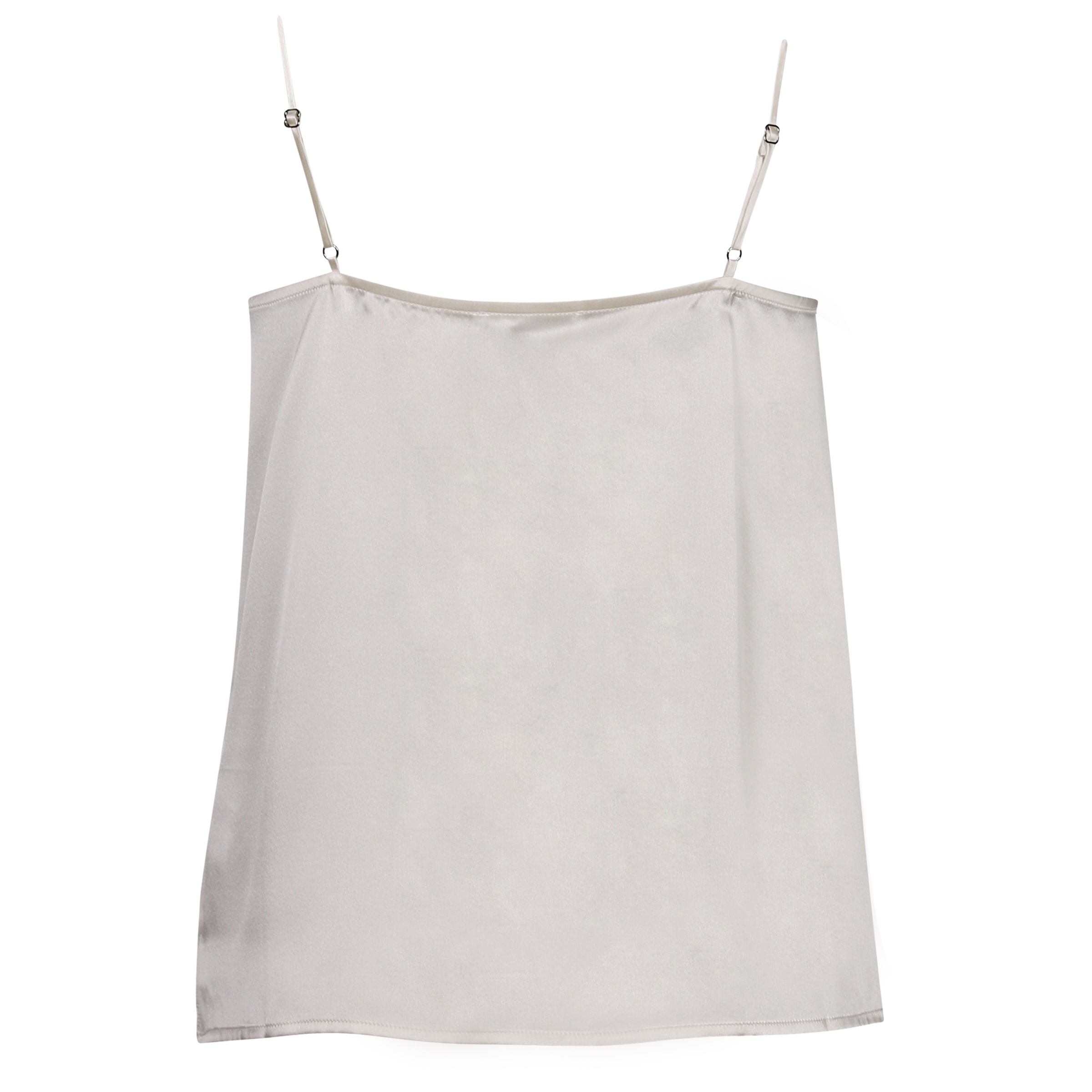 Anine Bing Silk Top Gwyneth Offwhite L