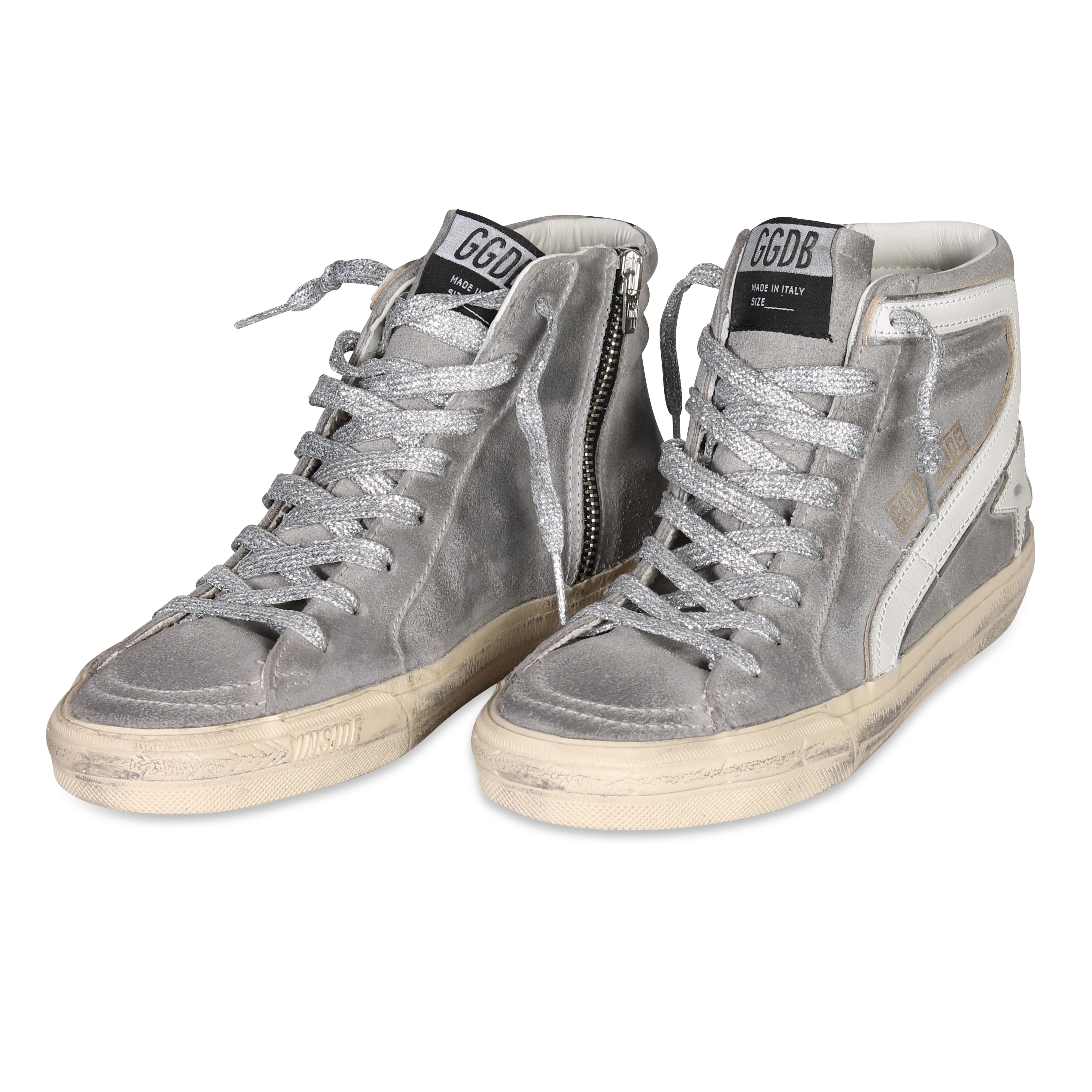 Golden Goose Sneaker Slide Light Grey 46