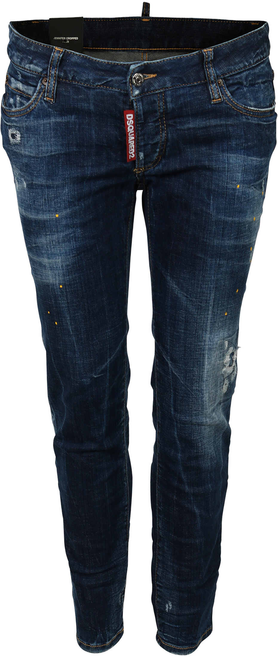 Dsquared Jeans Jennifer Cropped Blue Washed