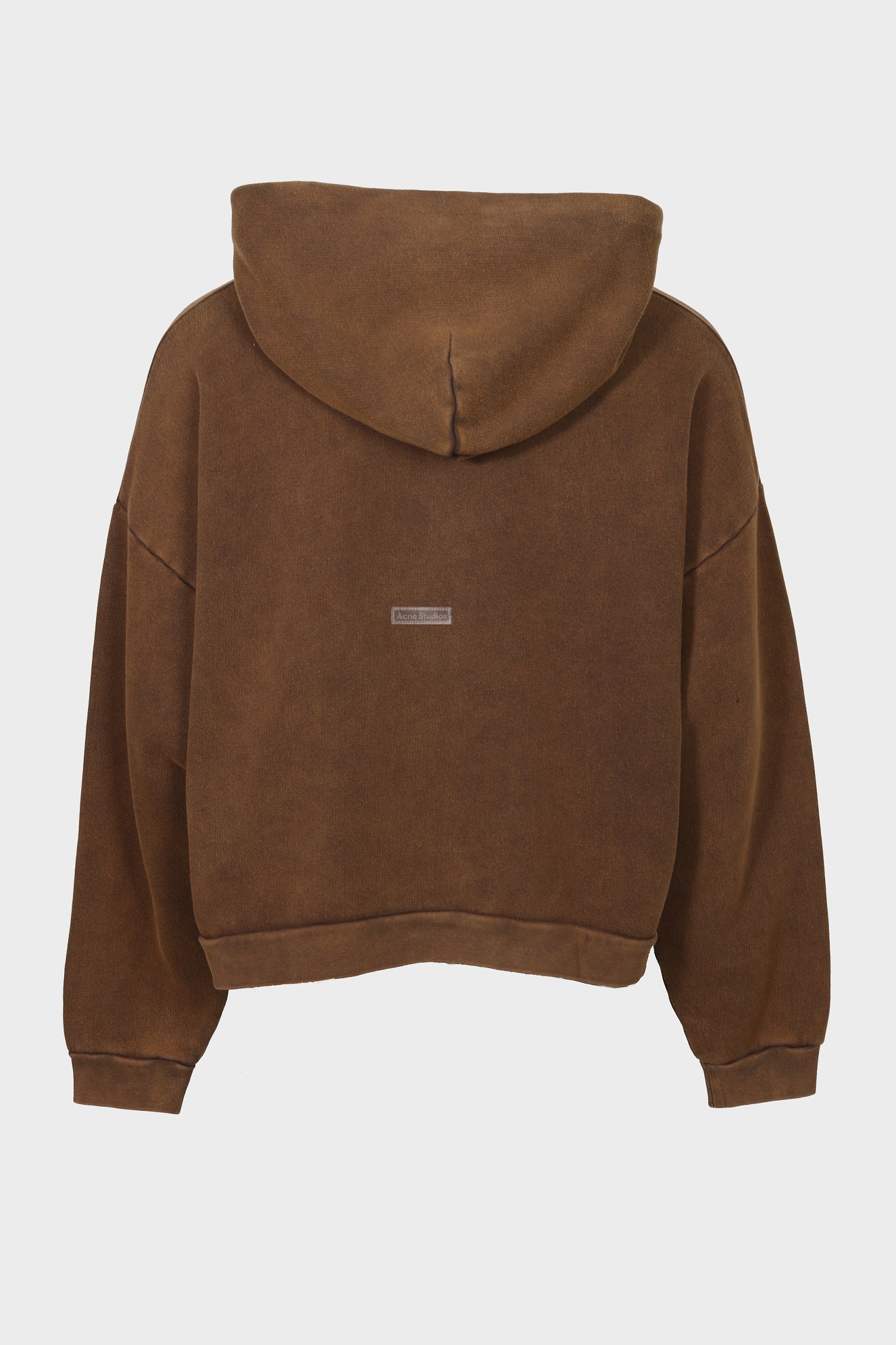 ACNE STUDIOS Vintage Oversize Sweathoodie in Chocolate Brown S