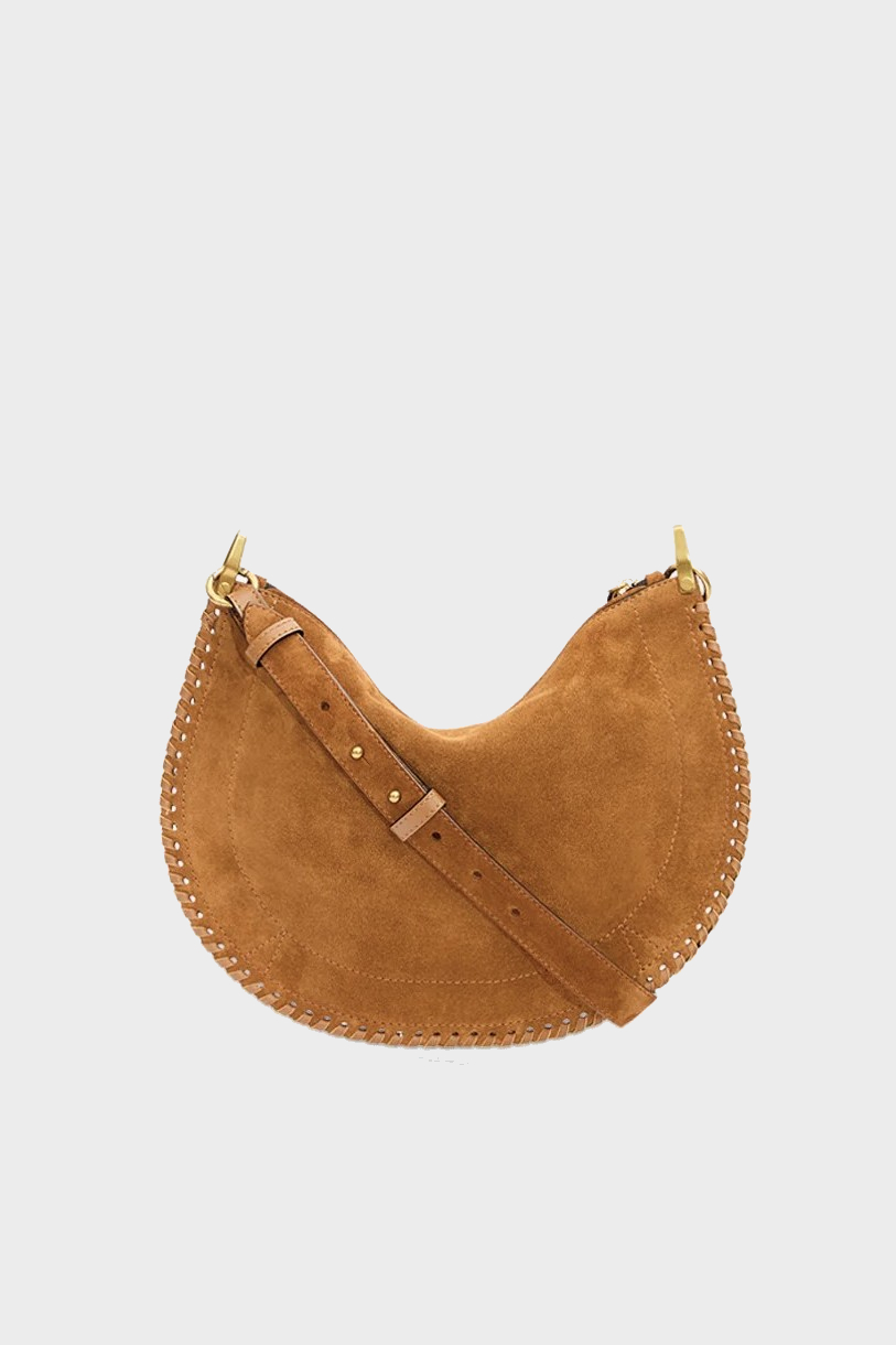 ISABEL MARANT Oskan Soft Bag in Cognac