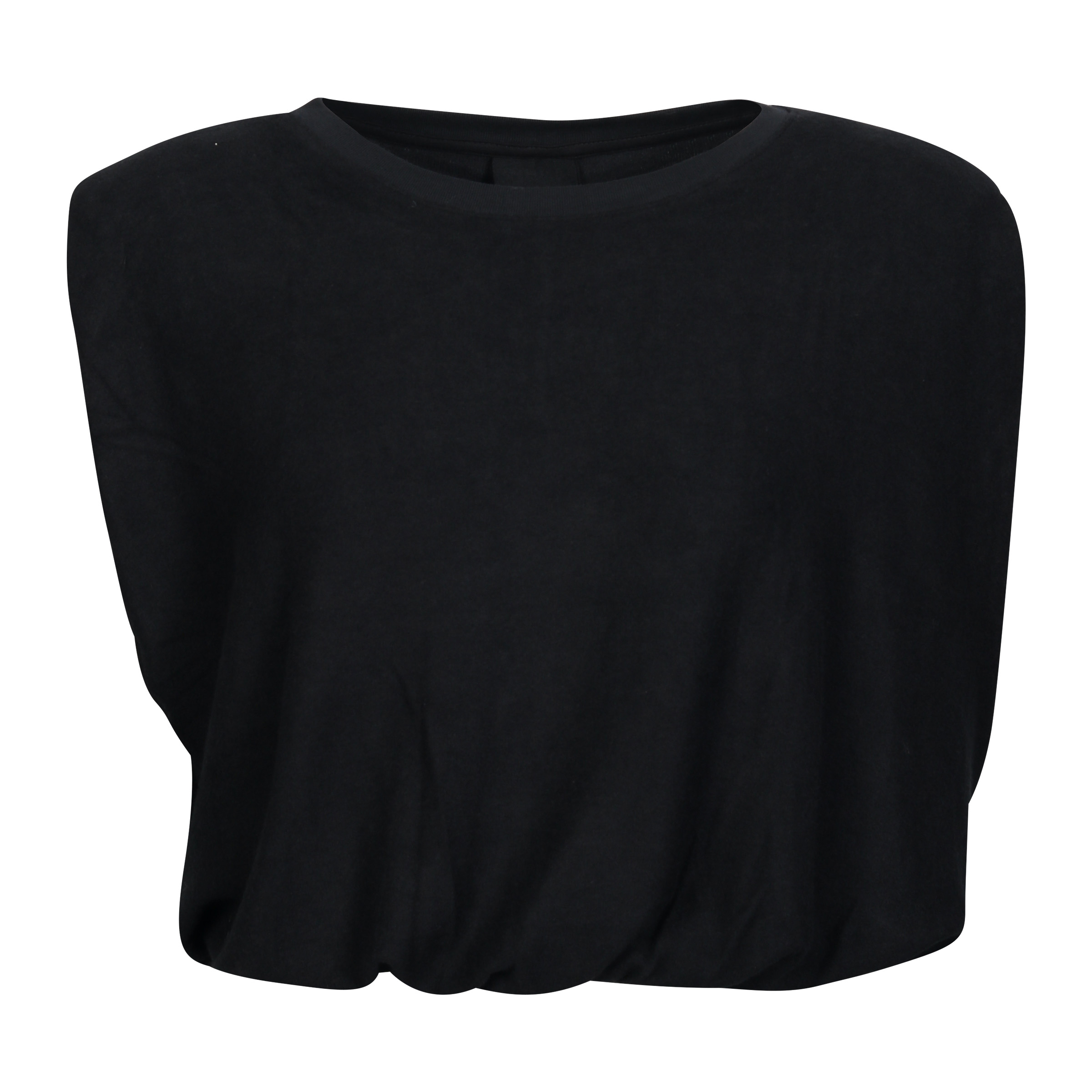 Thom Krom T-Shirt big Shoulder in Black