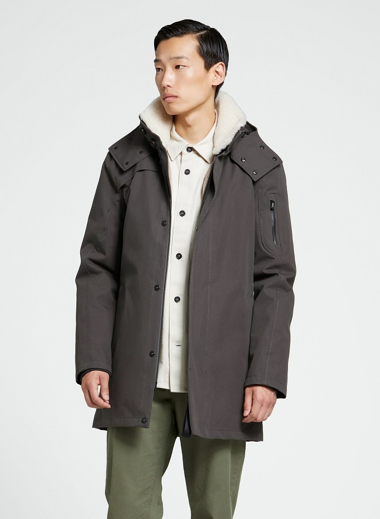 g-lab Magnum Cotton Touch Parka in Graphite L