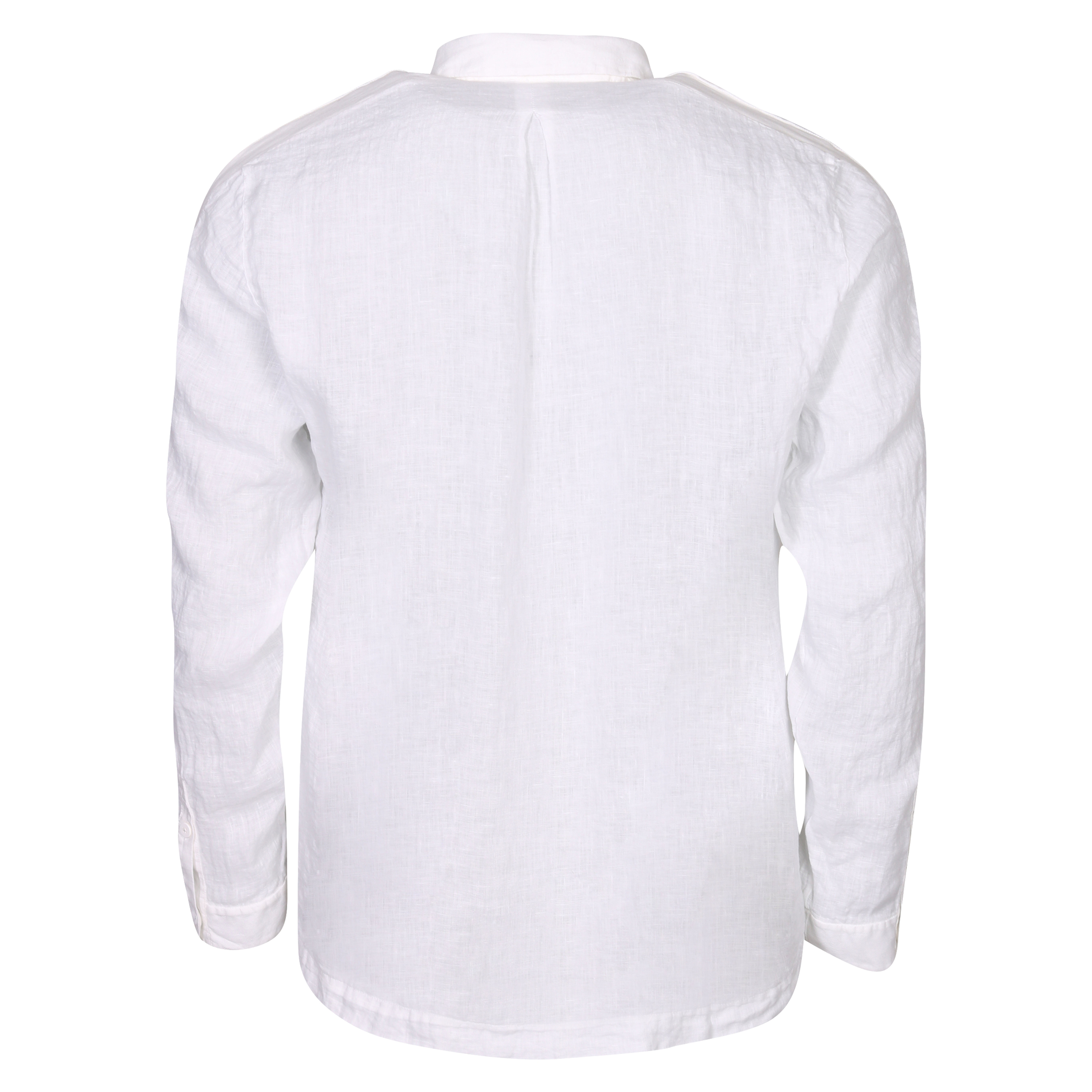 Transit Uomo Linen Shirt in White L