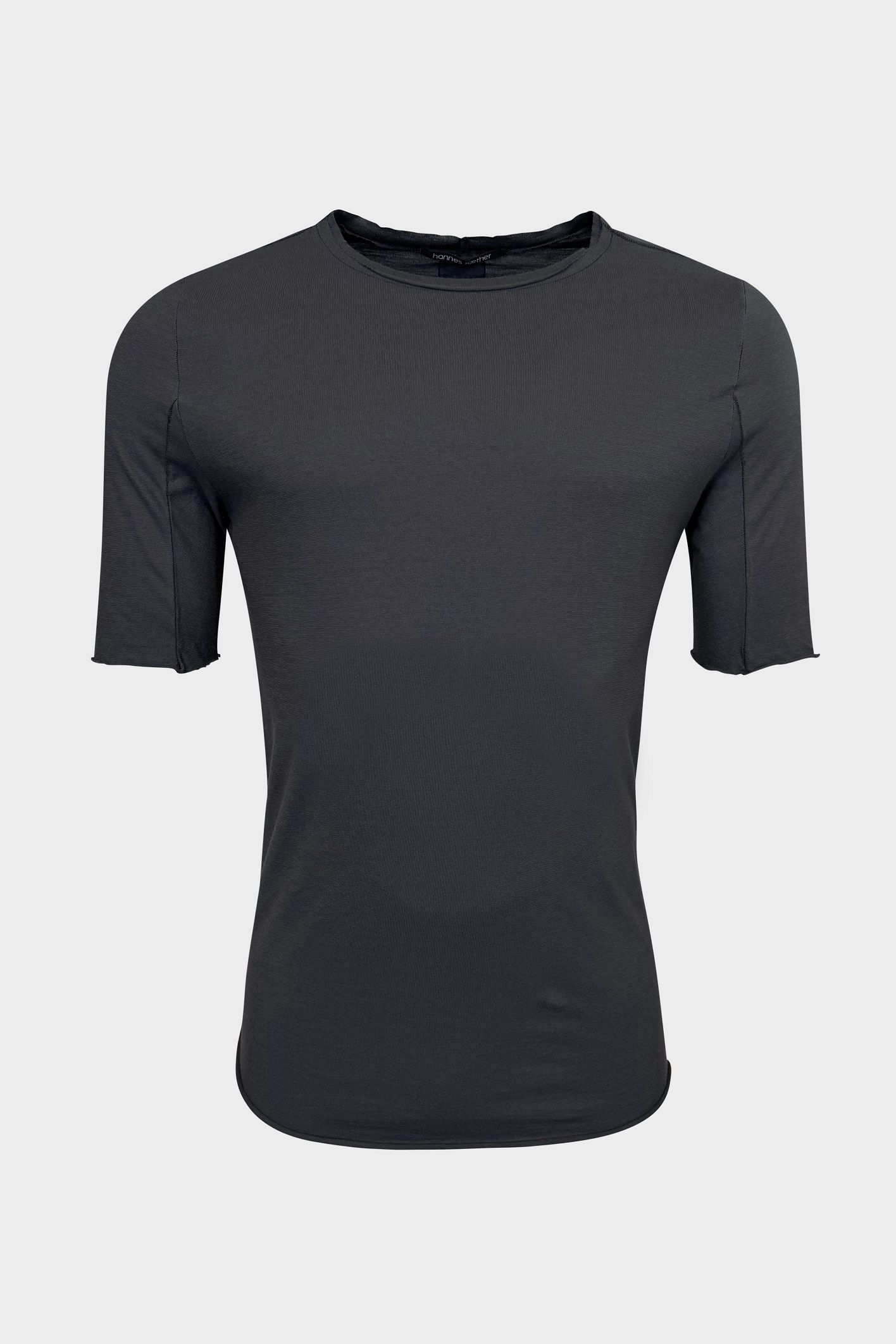 HANNES ROETHER T-Shirt in Dark Grey