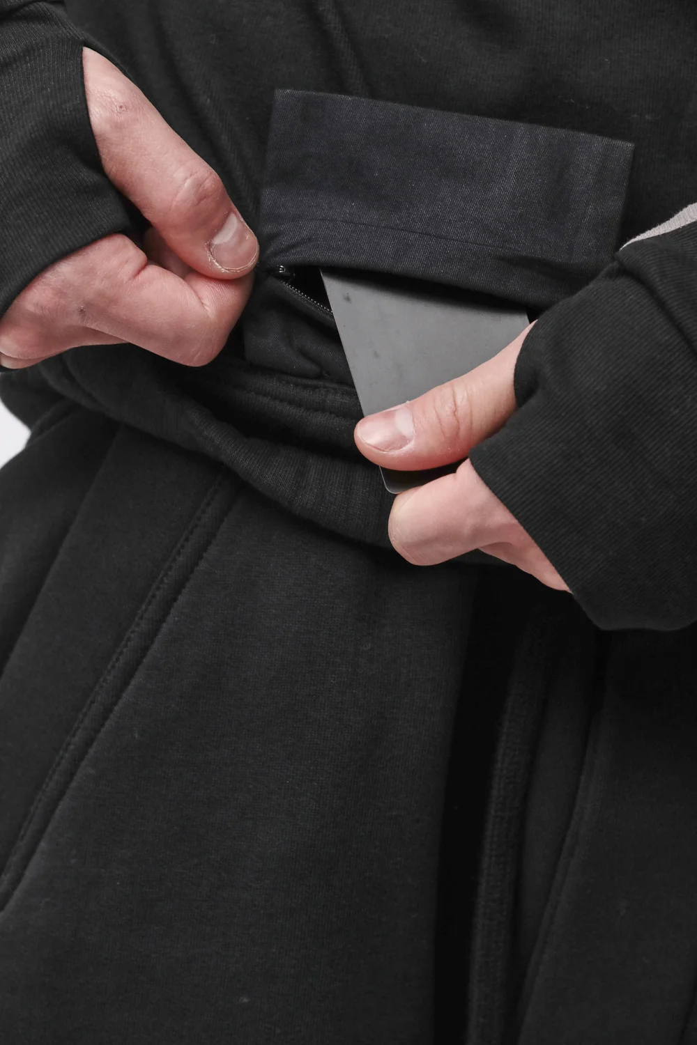 THOM KROM Soft Cotton Sweatpant in Black