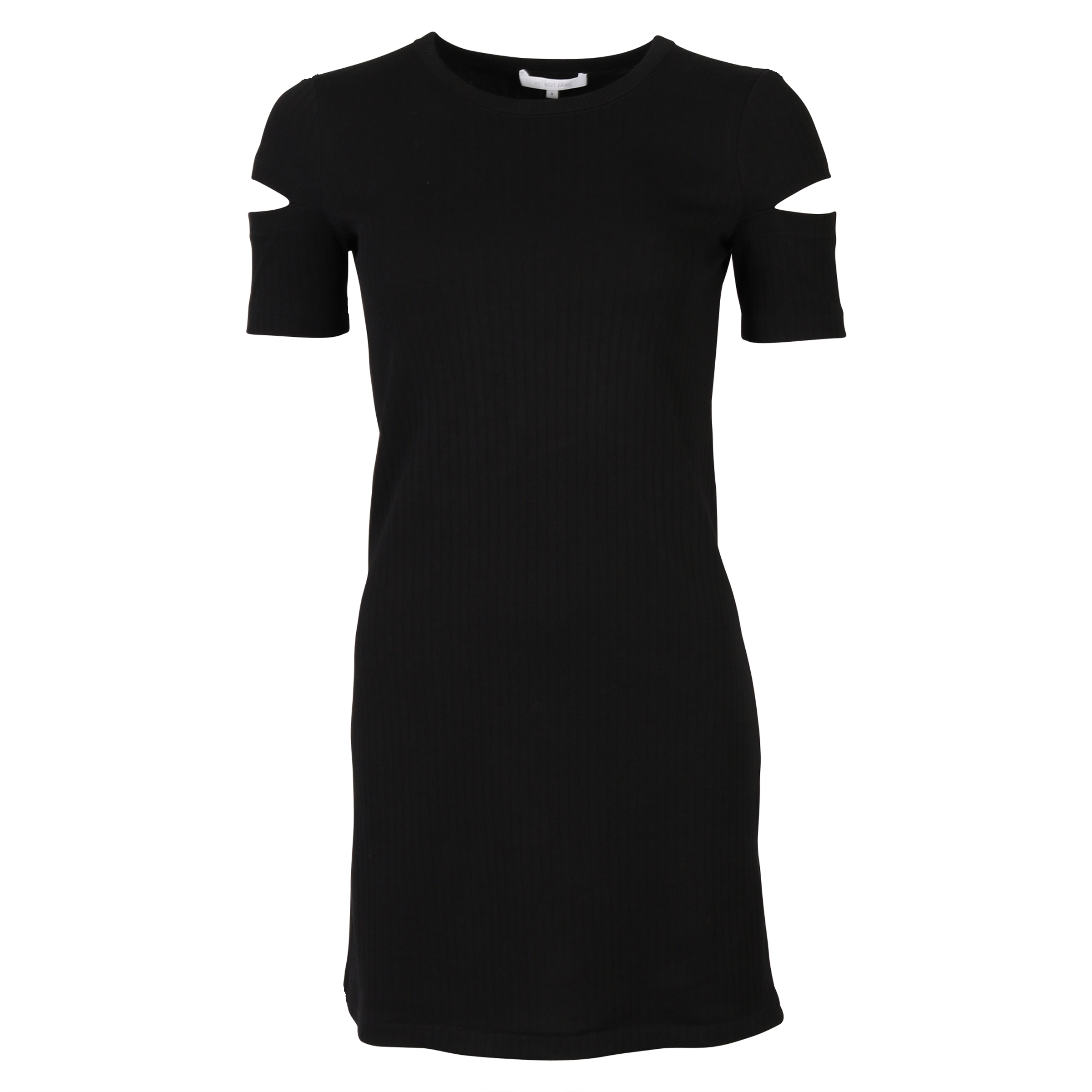 HELMUT LANG KLEID CUTOUT BLACK