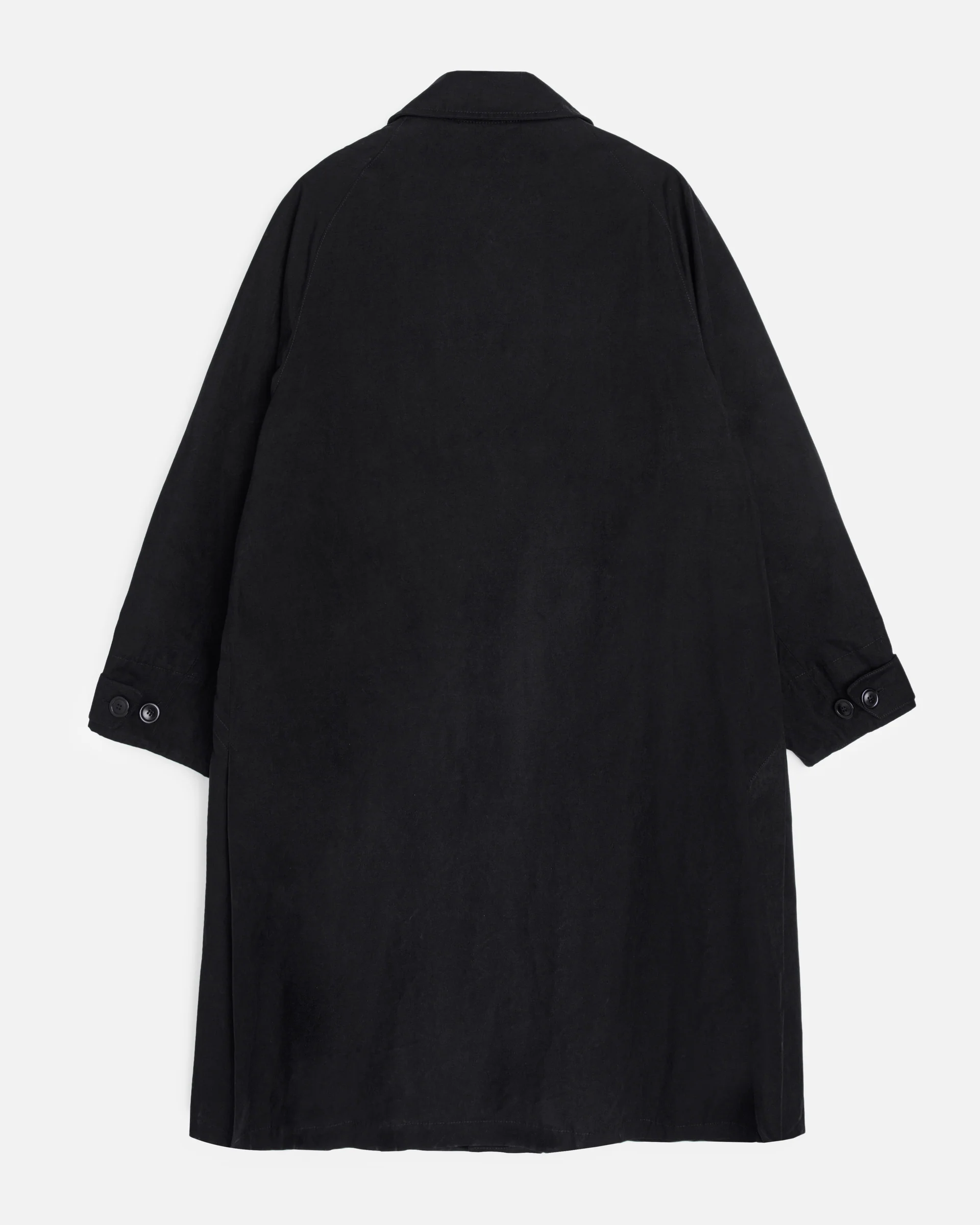 YOU MUST CREATE Tyrell Trench Coat in Black