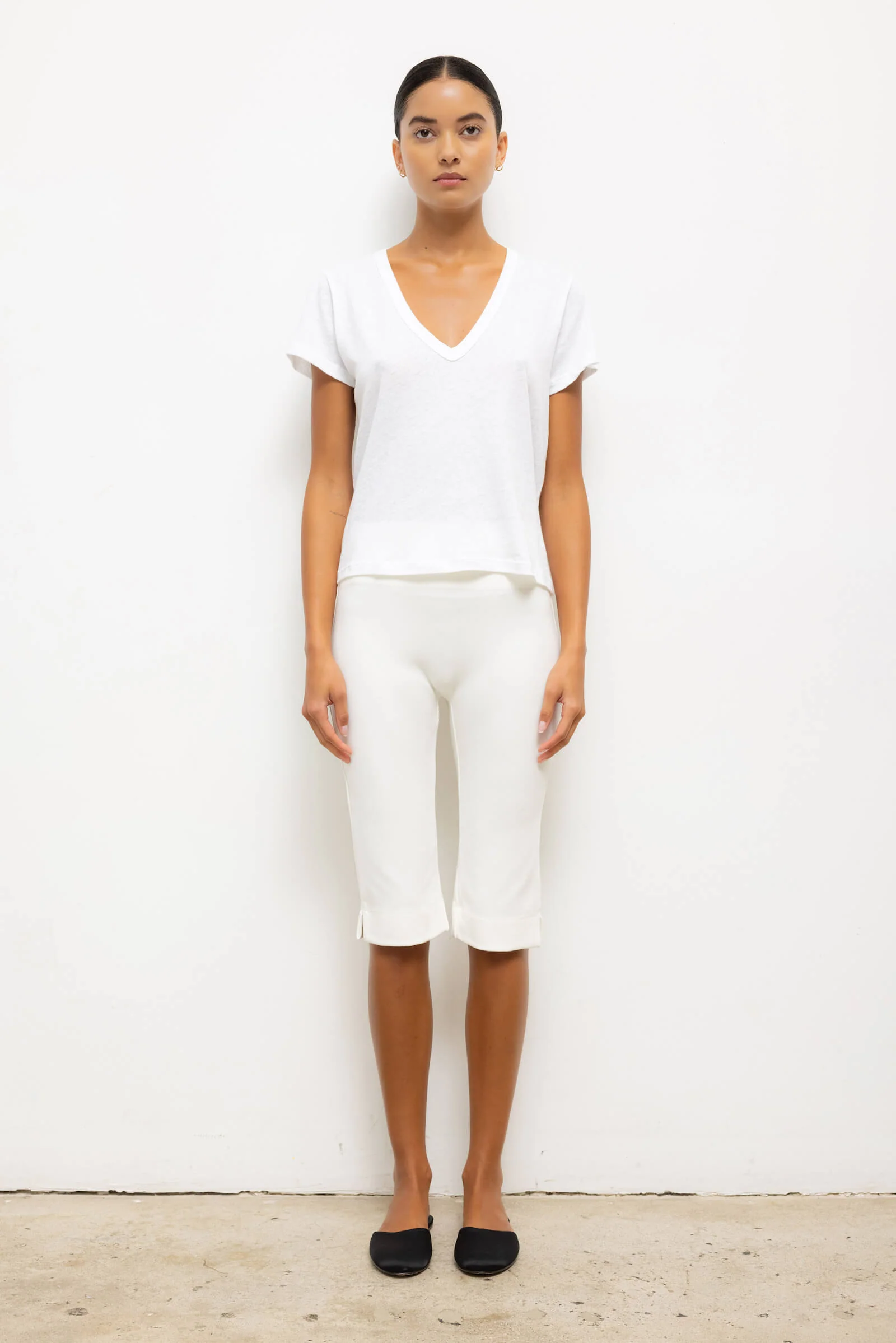 LESET Laura T-Shirt in White