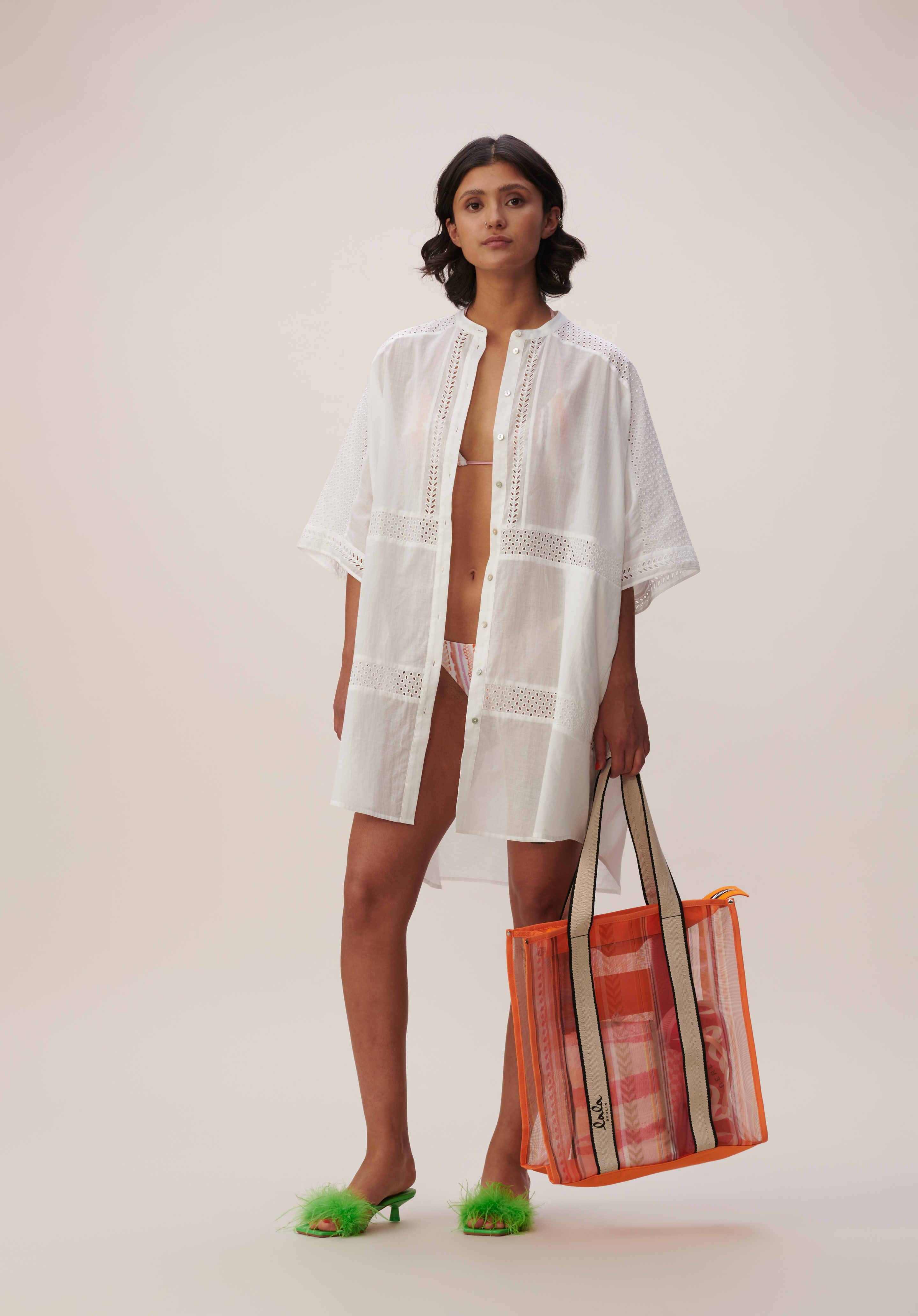 Lala Berlin Dress Dante in White