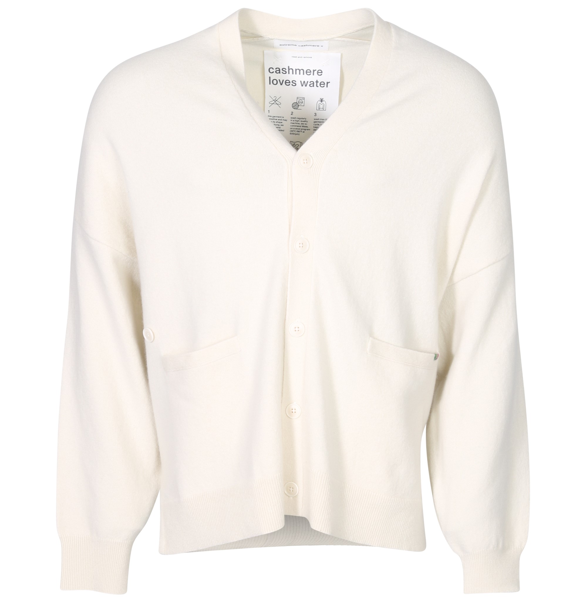 EXTREME CASHMERE Tokio N°24 Cardigan in Cream