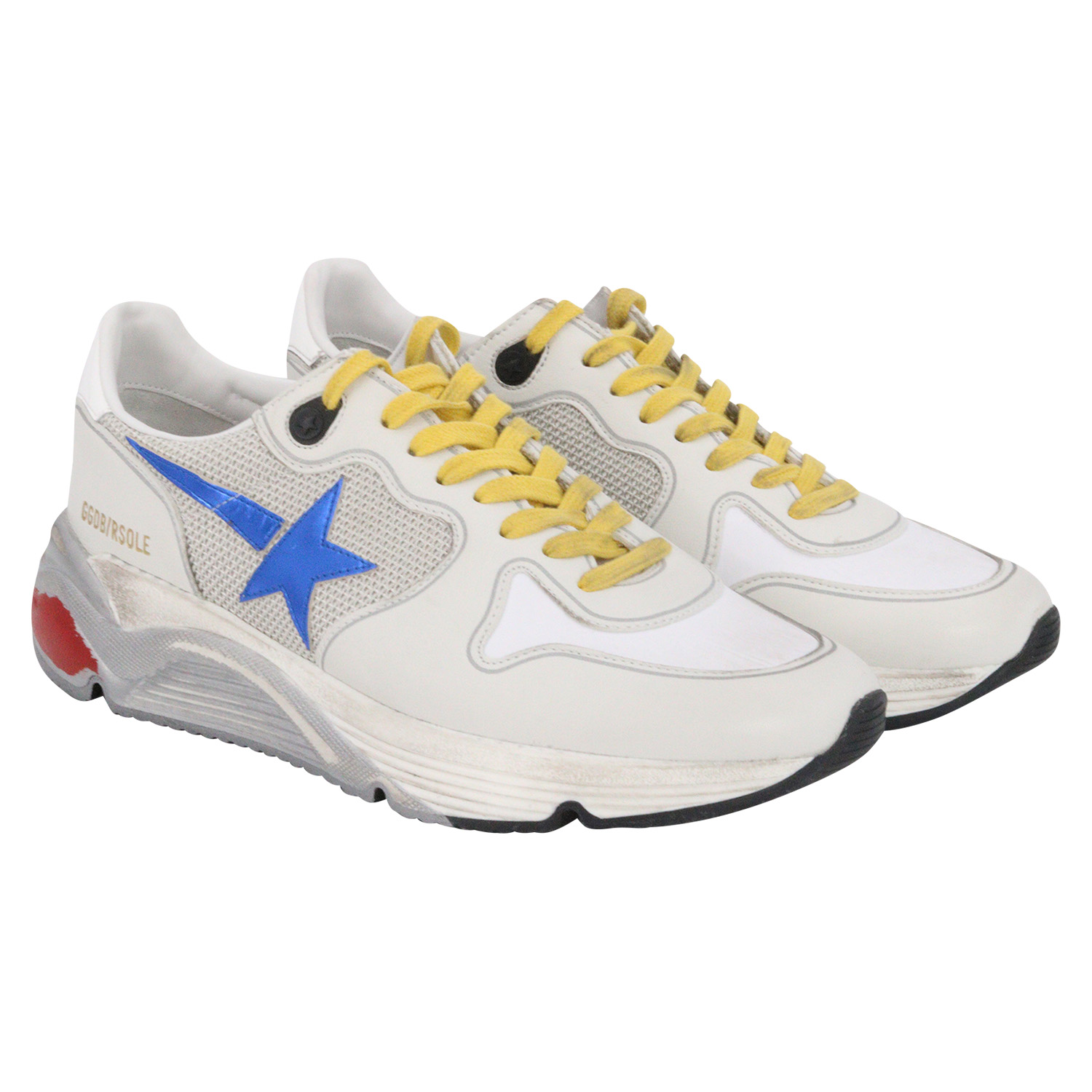 Golden Goose Sneaker  Running White/Blue/Red