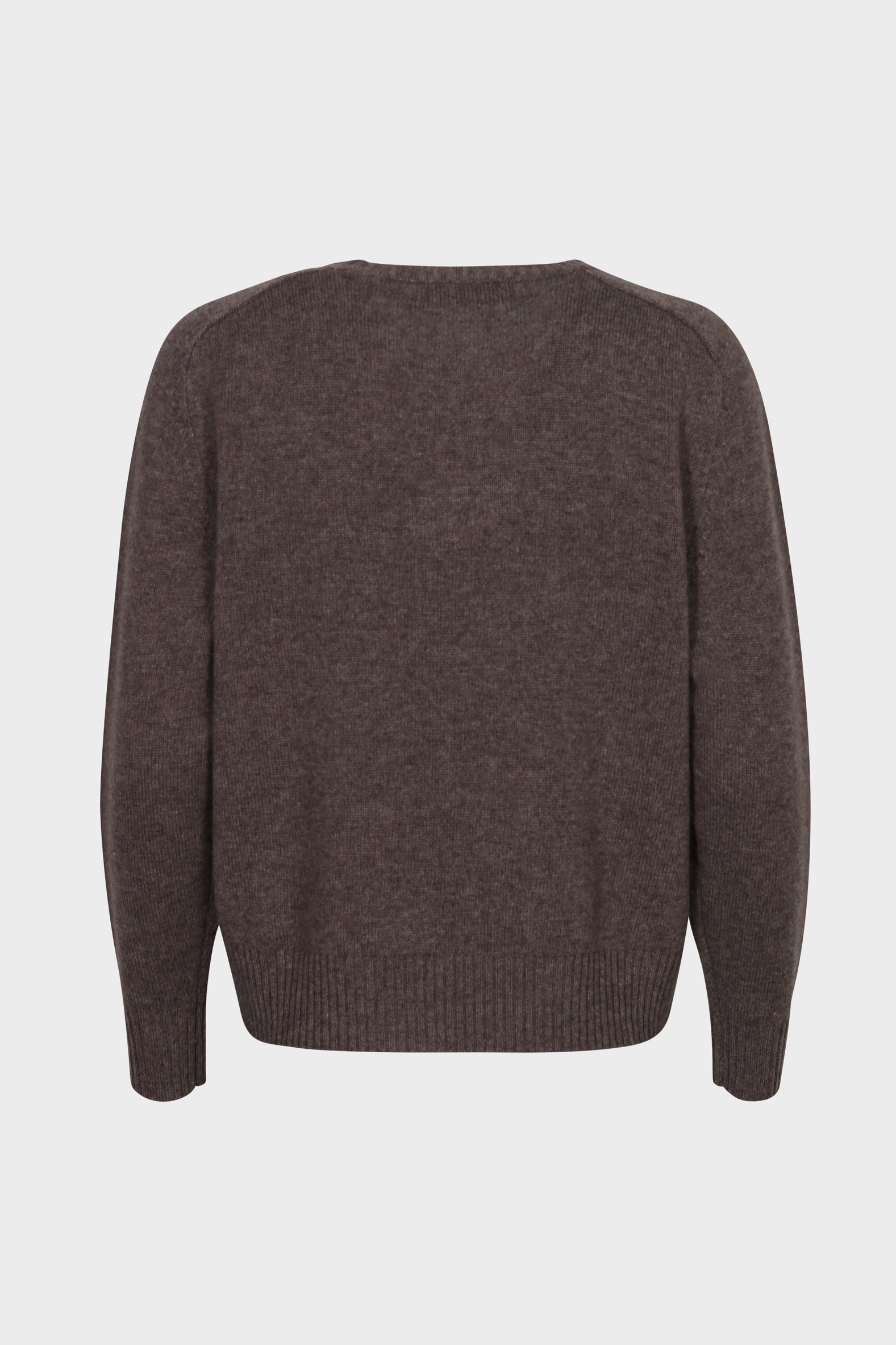 FLONA Loose Fit Sweater in Taupe Melange