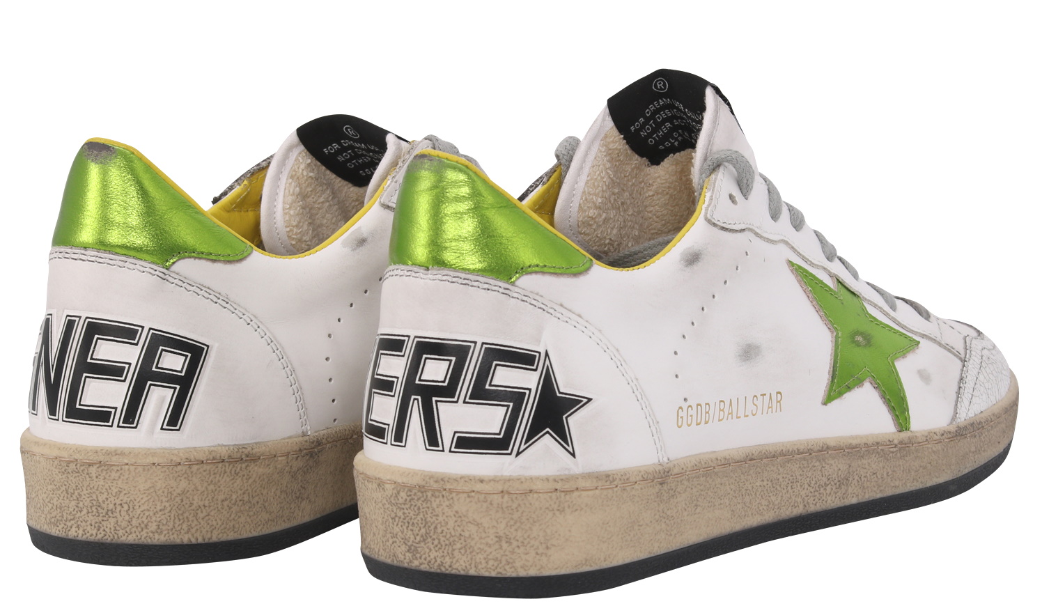 Golden Goose Sneaker Ballstar Green Star