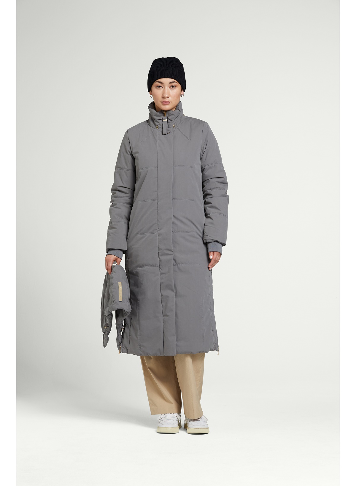 g-lab Yoko Padded Coat in Stone L