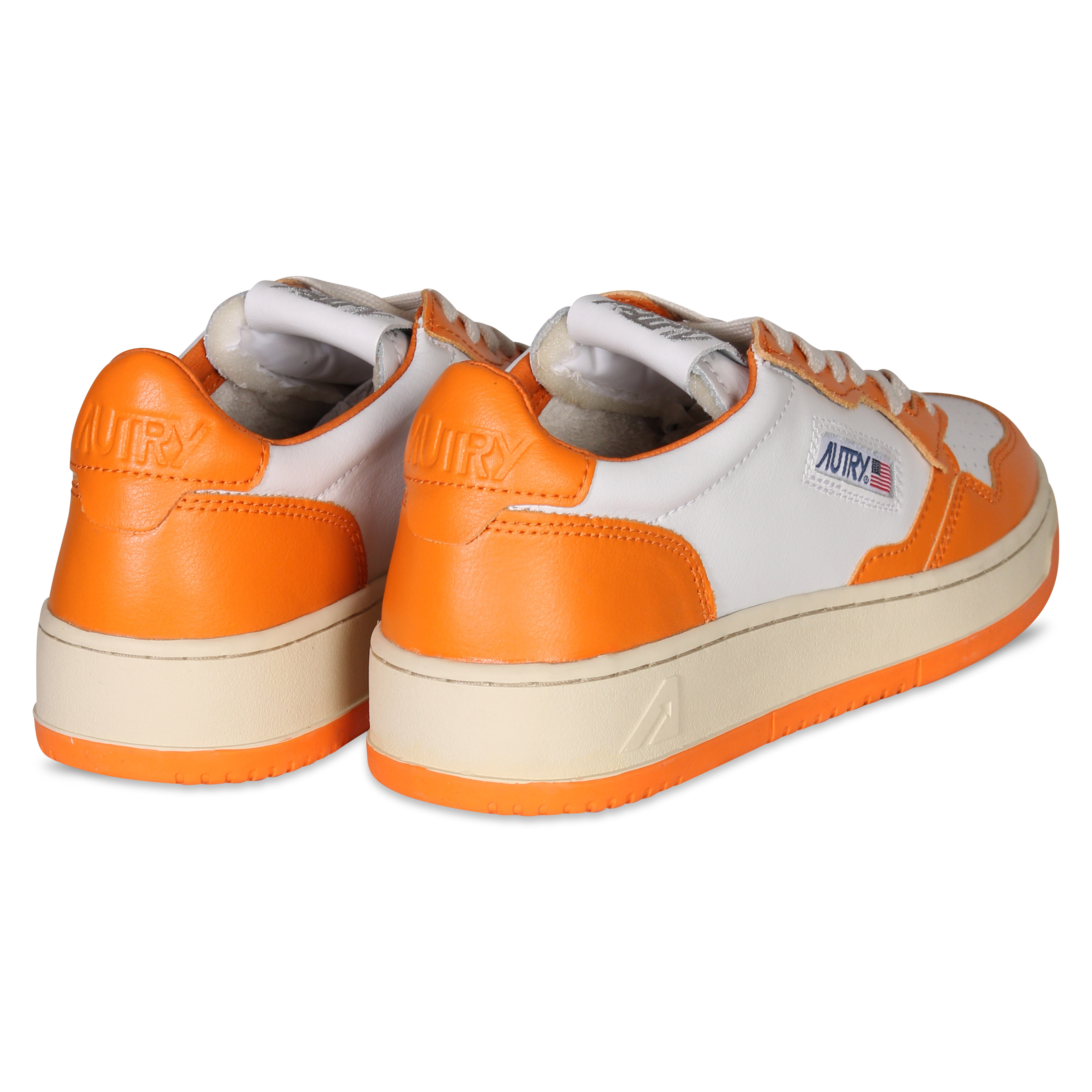 Autry Action Shoes Sneaker White/Orange 39