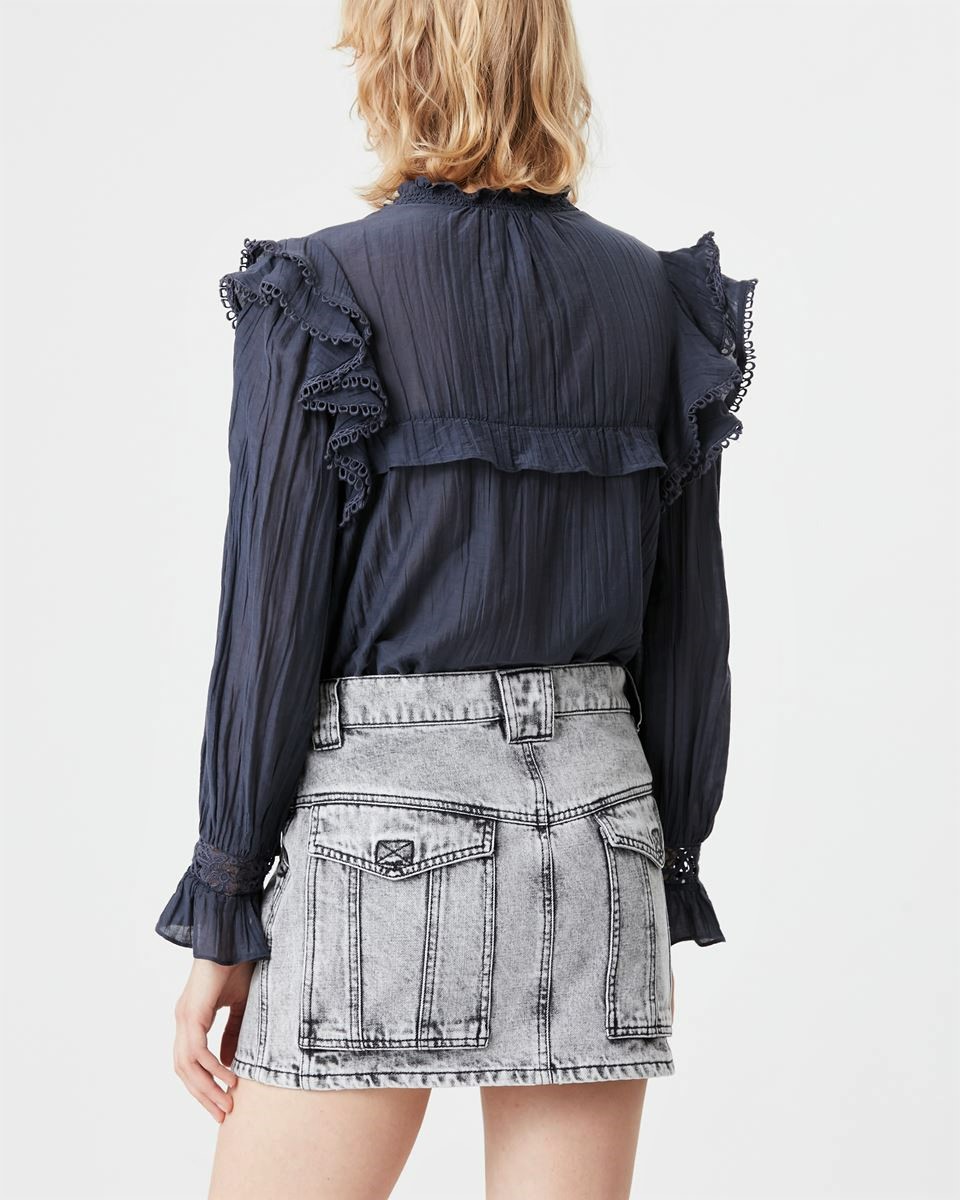Isabel Marant Étoile Gilatedy Top in Faded Night